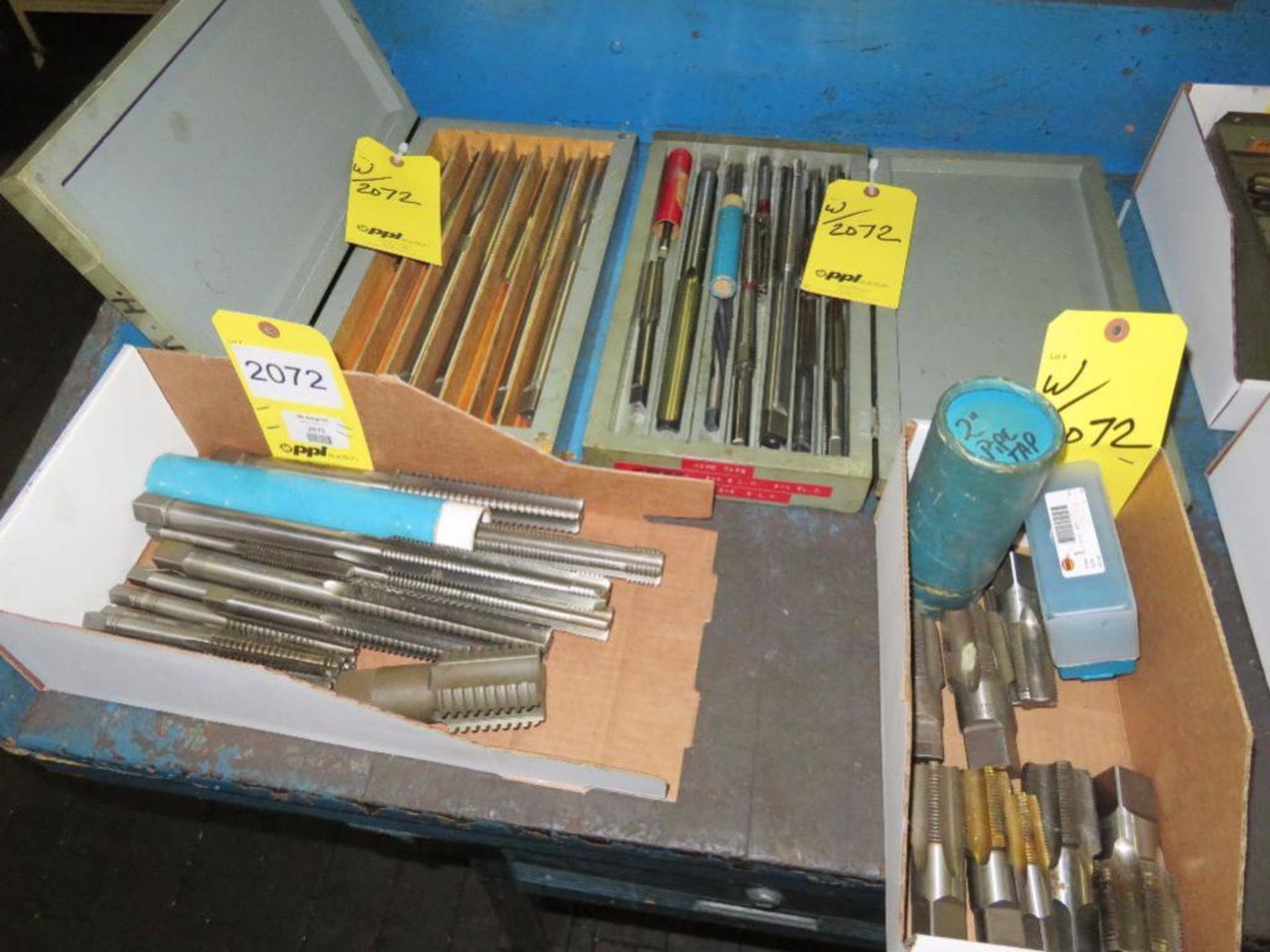 LOT: Assorted Pipe Taps & Acme Taps in (4) Boxes (Location H)