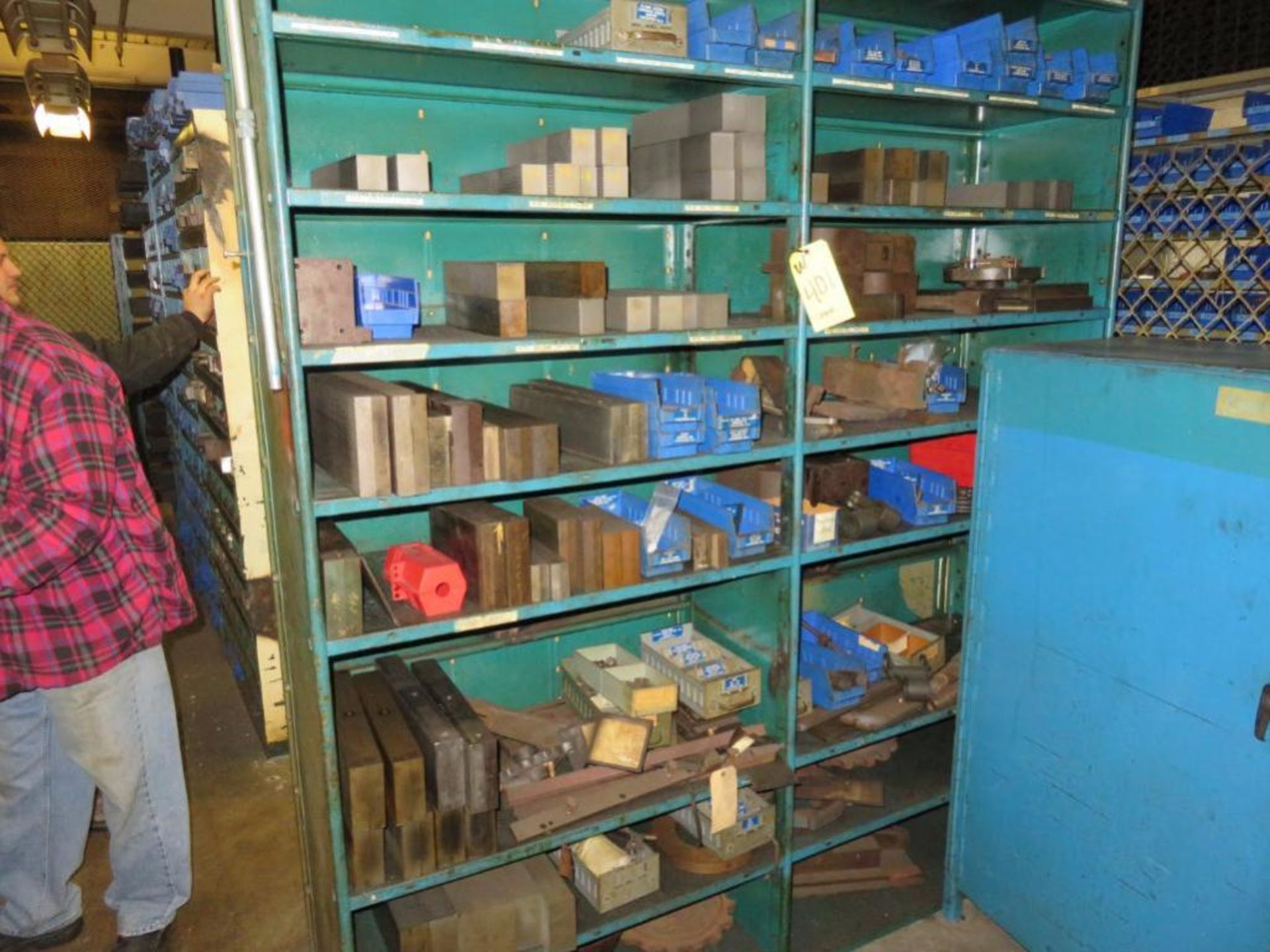 LOT: Assorted New & Used Die Sets in (3) 2-Door Cabinets & (2) Shelves in Central Stores Area (Locat - Image 4 of 4