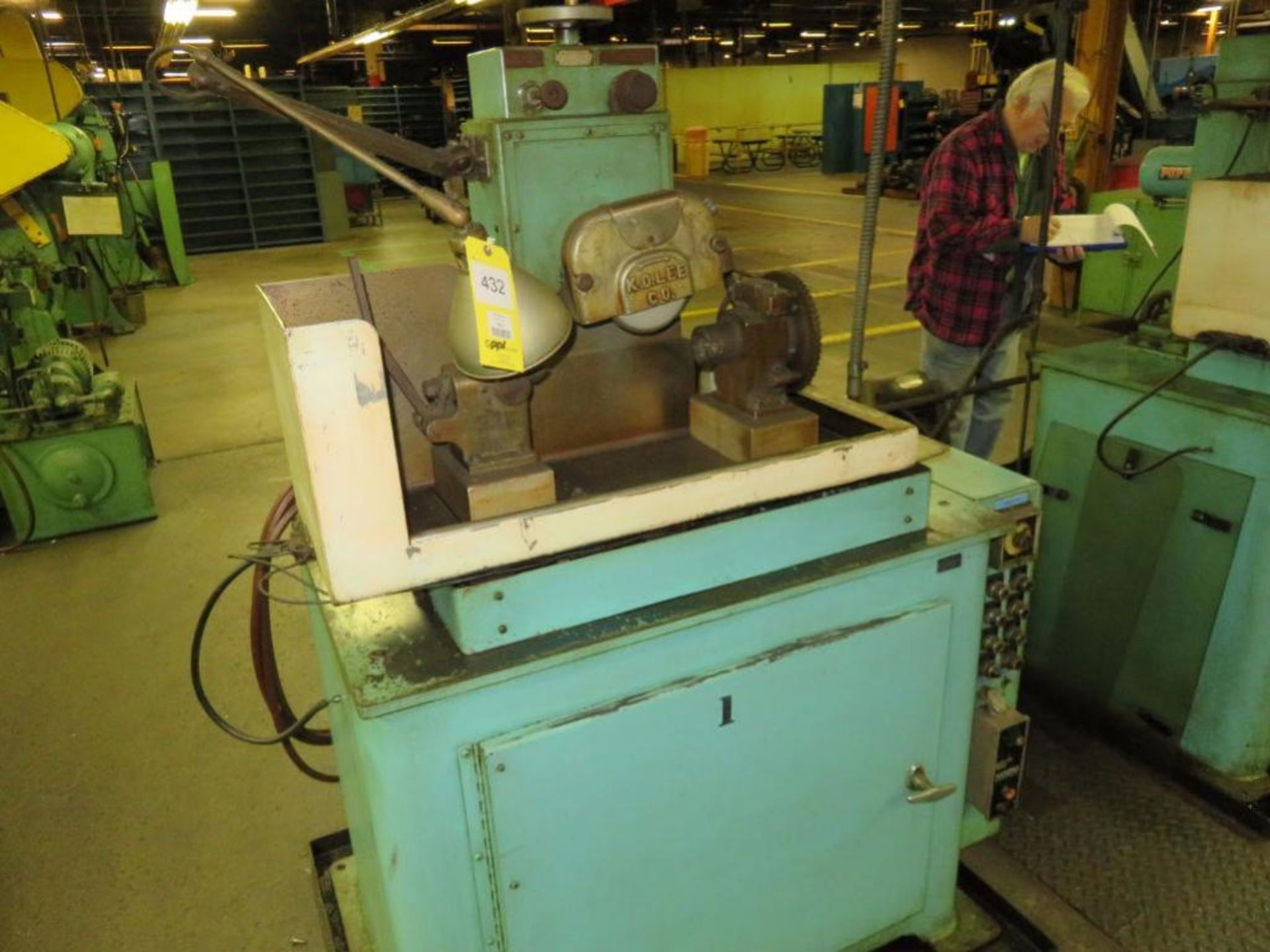 Pope Machinery Style P-39K0L-K Tool & Cutter Grinder, S/N A74-23 (Location J)
