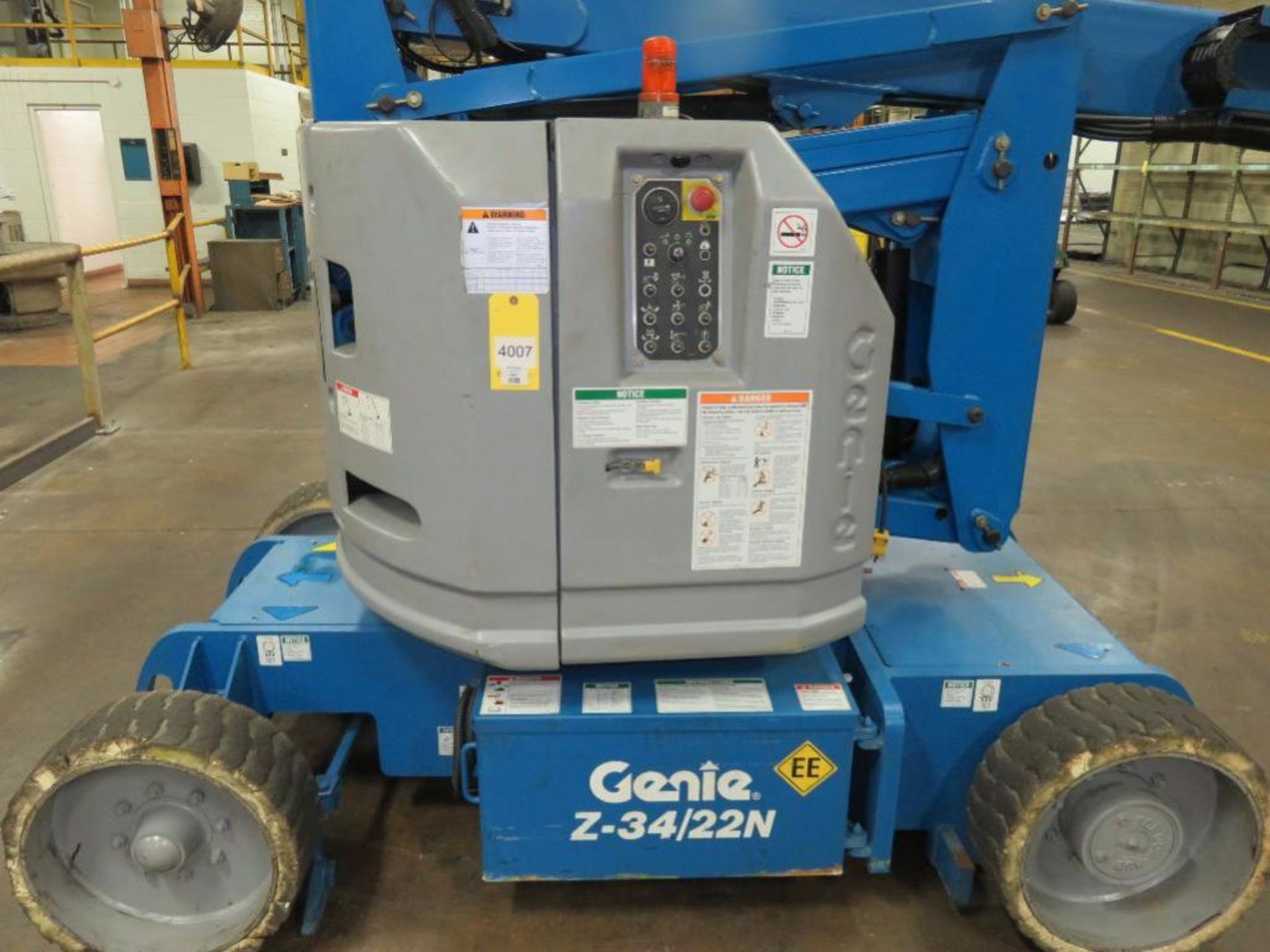 Genie 500 lb. Electric Boom Manlift Model Z-34/22N, S/N Z34N05-4902 (2005) (Location C) - Image 2 of 4