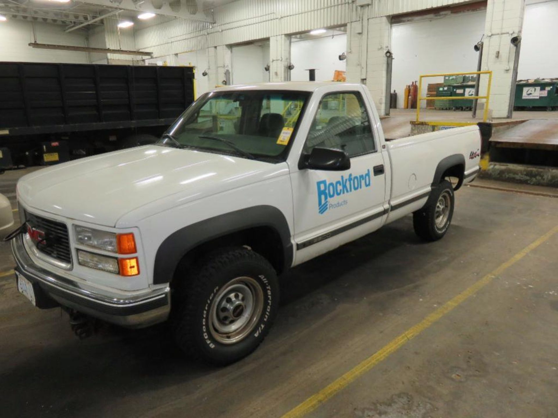 2001 GMC 4x4 Pick-up Truck Model 2500XL, VIN 1GTGK24R8YR184267 (in loading dock) (Location C)