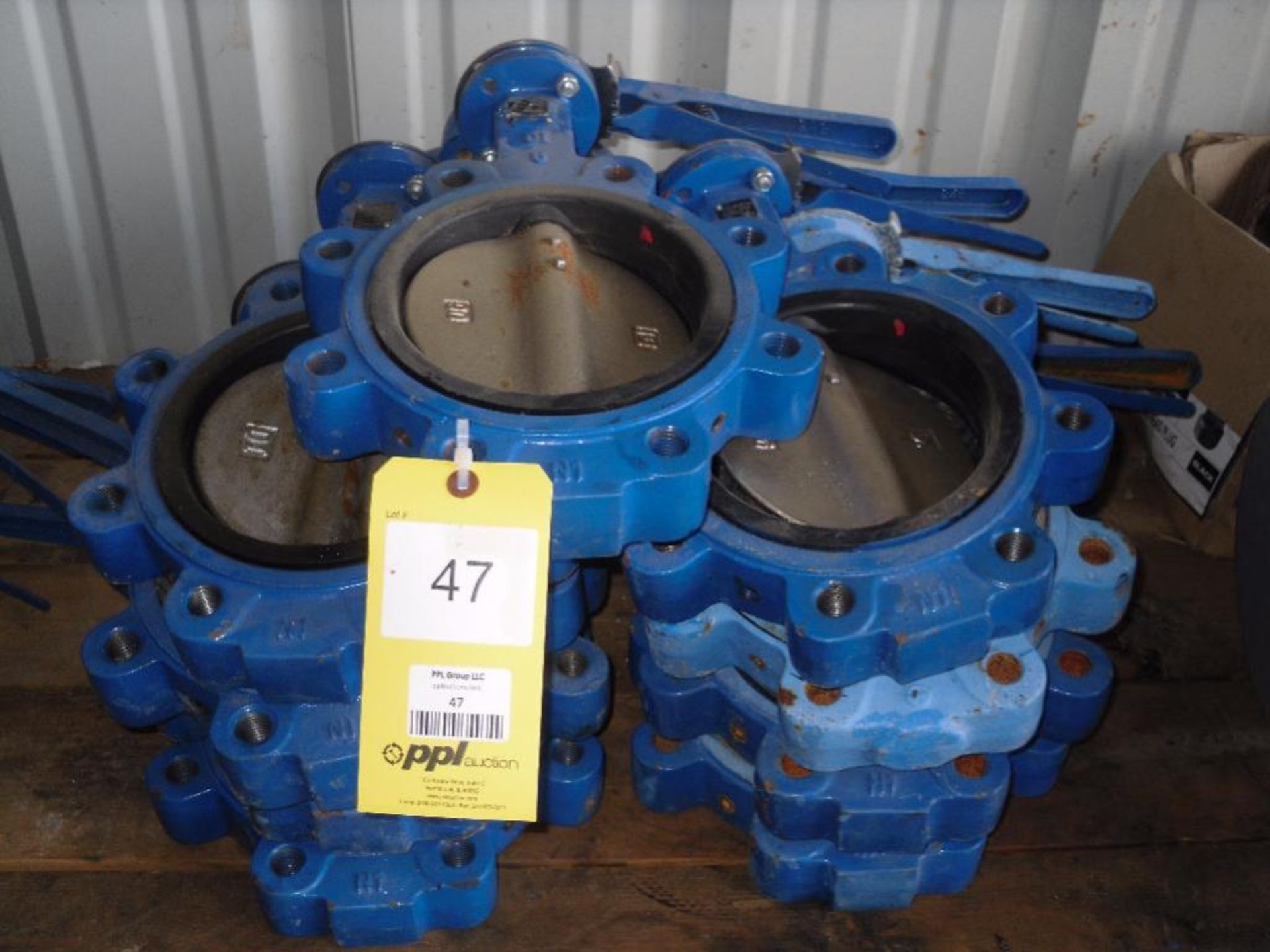 LOT: (10) 6 in. Manual Butterfly Valves
