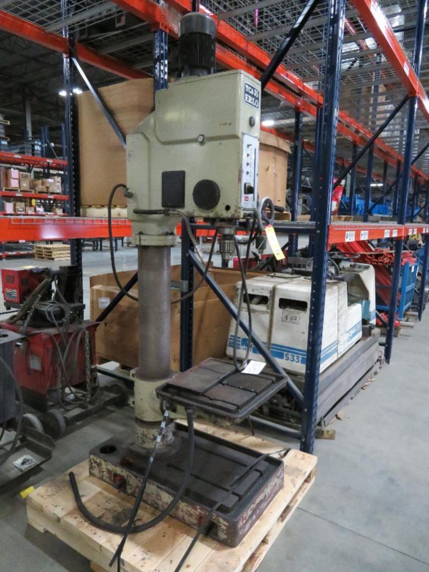 Erlo Drill Press Model TCA-35, S/N 687 - Image 3 of 3