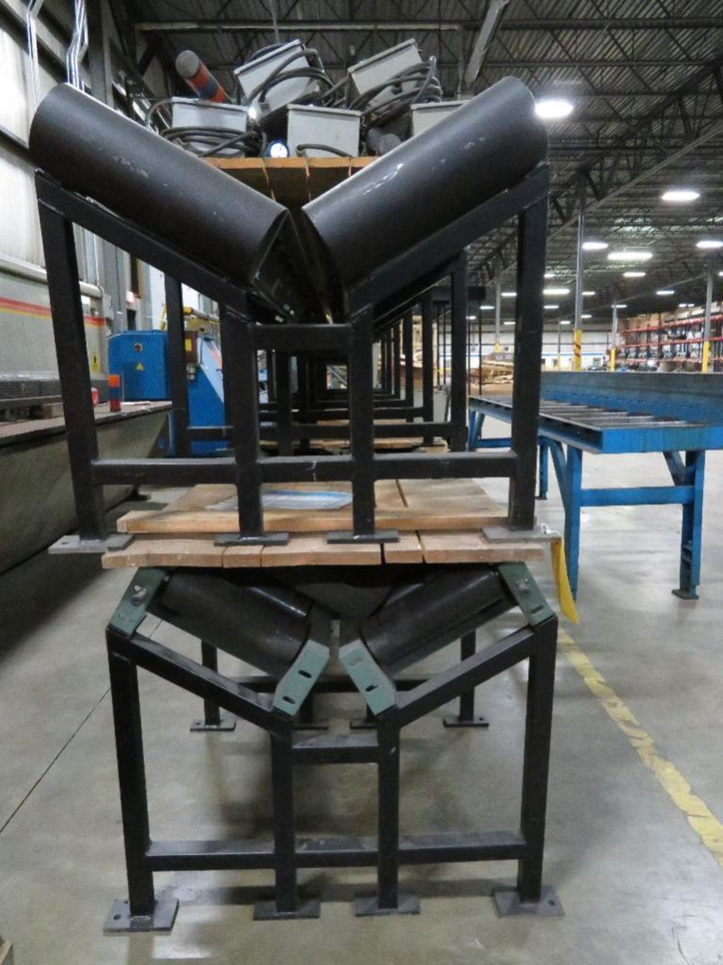 LOT: (2) Hytrol V-Shaped Roller Conveyors, S/N FRV001, 15 ft. Long x 22 in. Wide - Image 2 of 3