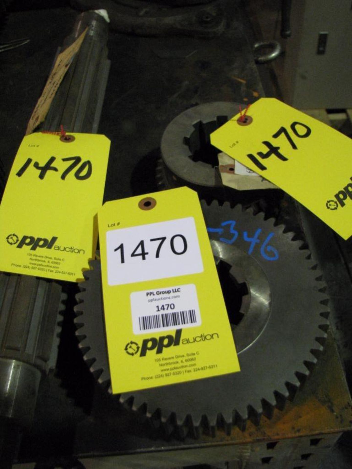 LOT: (2) New Gears & (1) New Worm Shaft for 5NE/HiCell 40