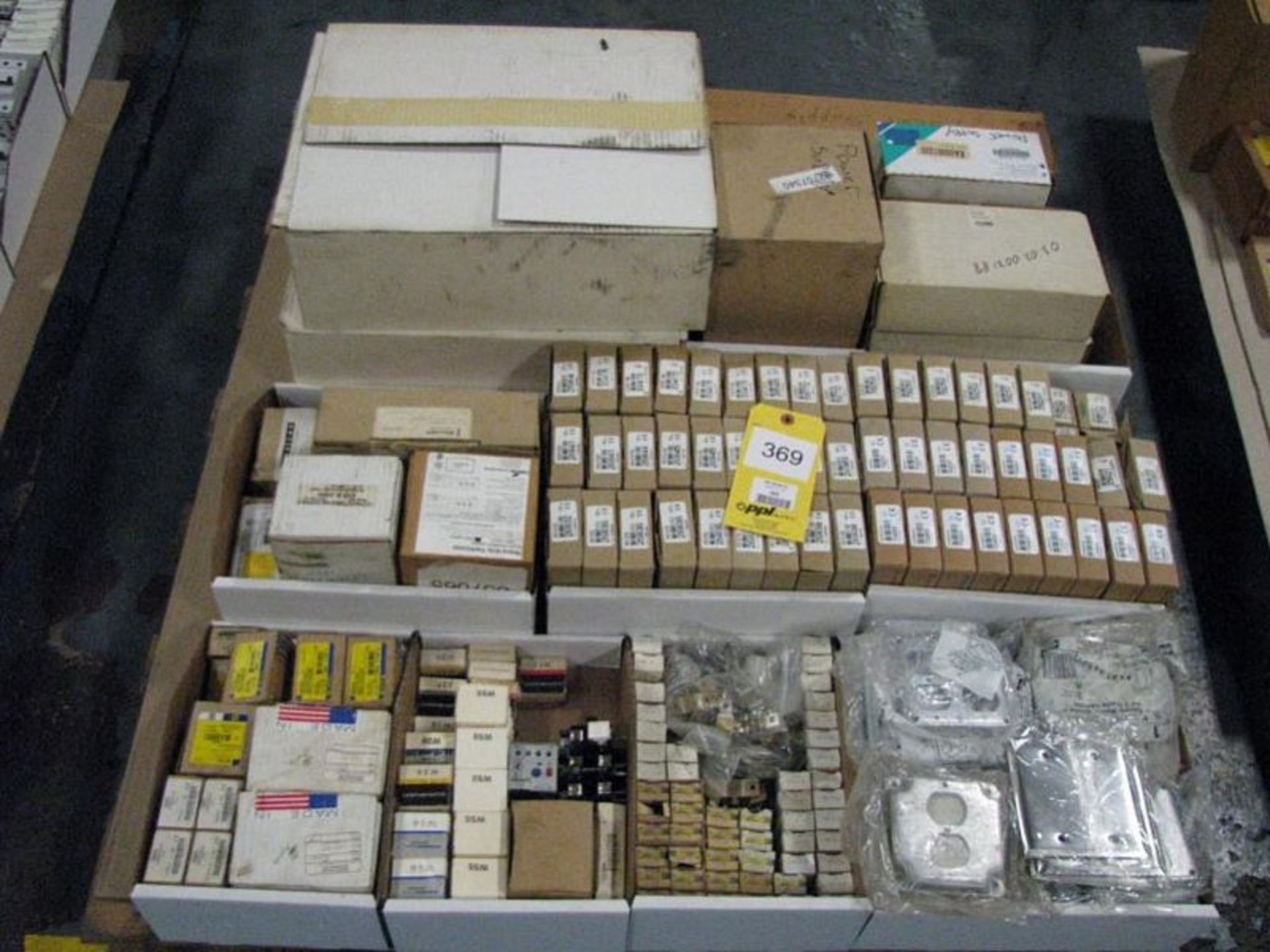 LOT: Assorted Electrical Components on (1) Skid