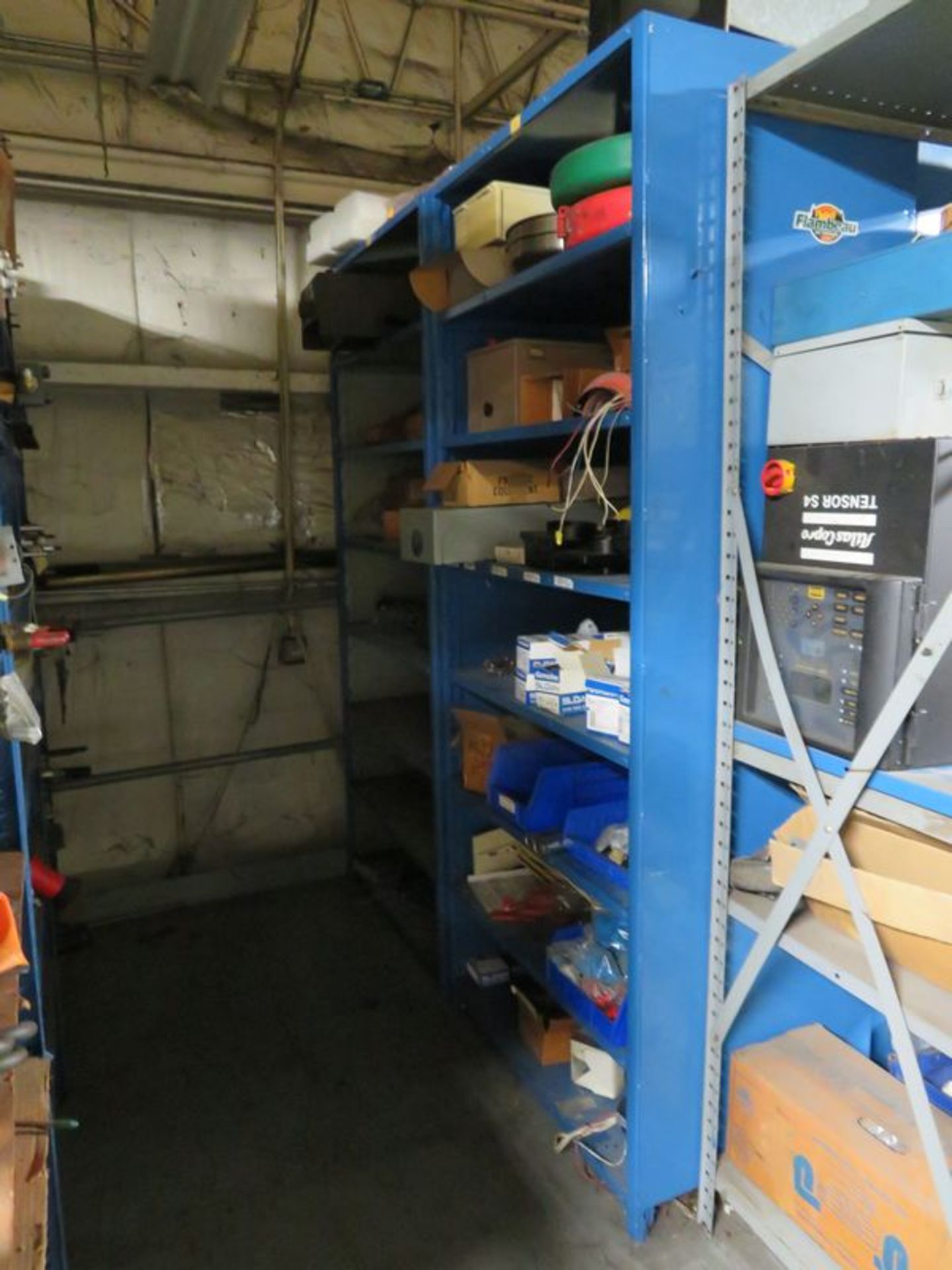 LOT: (6) Sections Shelving in (3) Rows