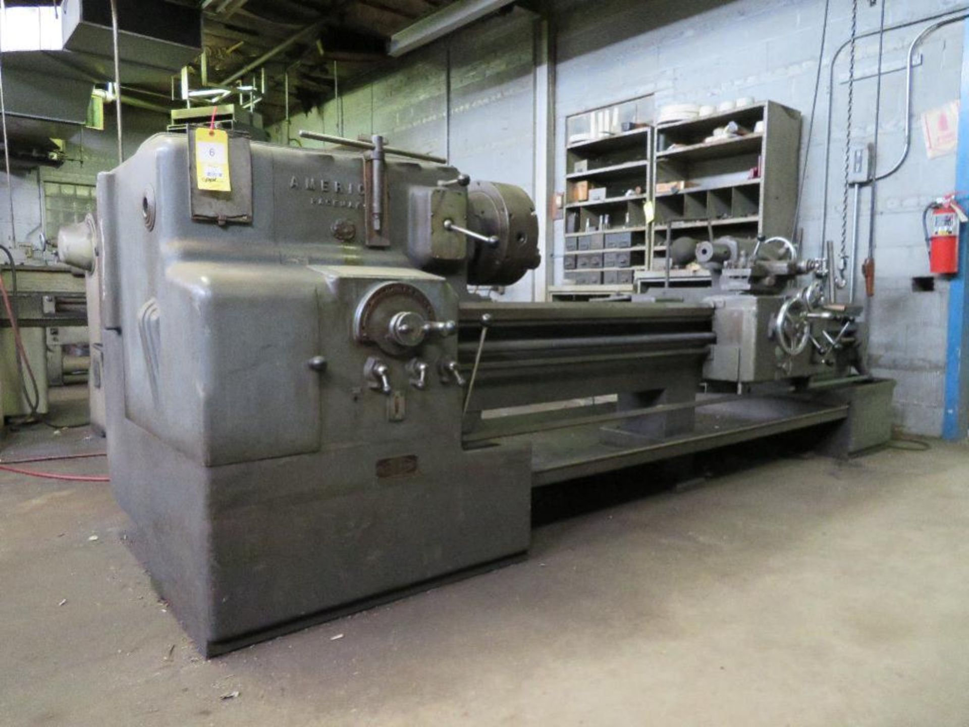 American Pacemaker 16 in. x 78 in. Geared Head Engine Lathe, S/N 75204-56, 25 - 1500 RPM, 15? 3-Jaw - Image 2 of 3