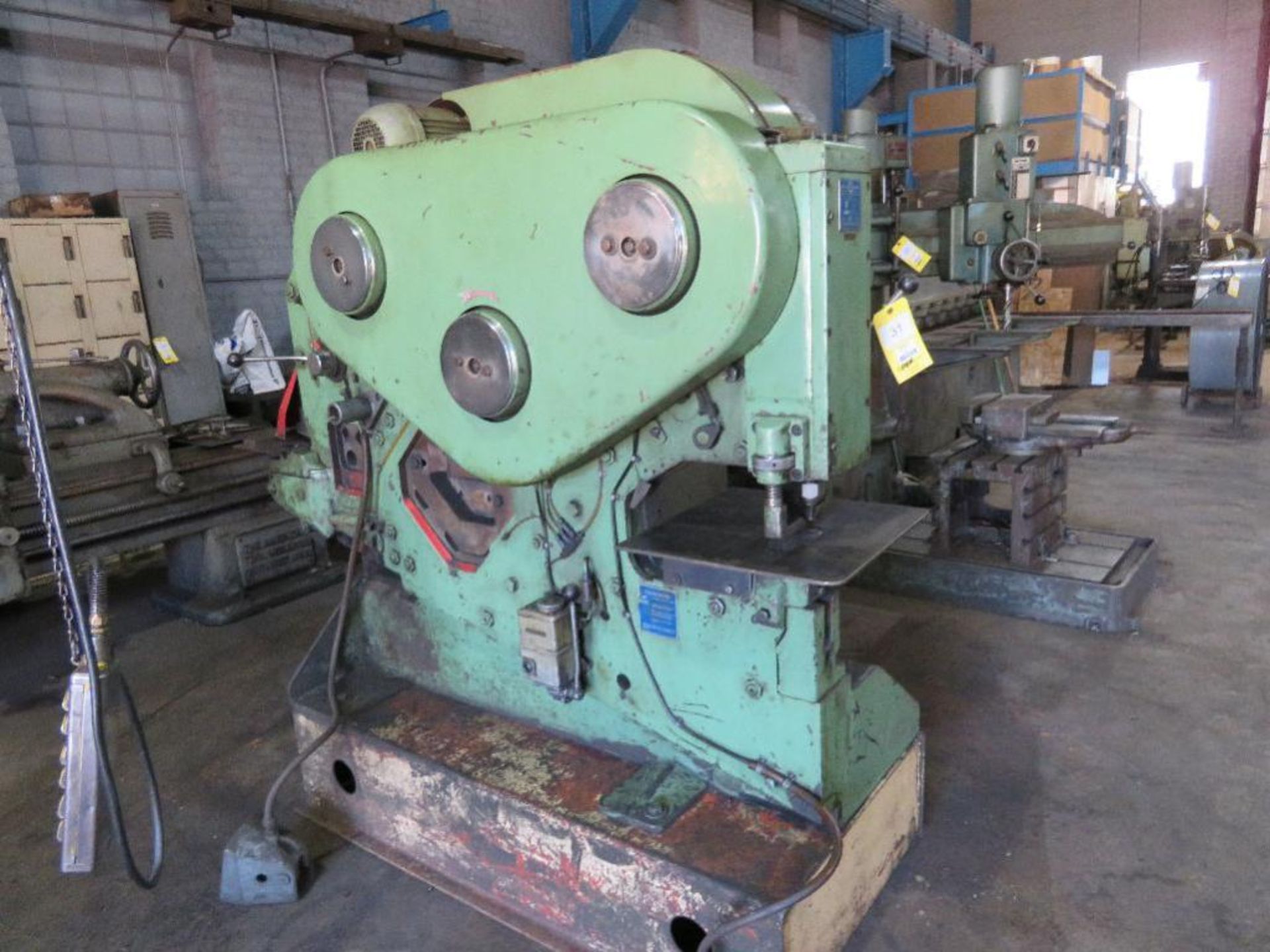 Mubea Universal Ironworker Model KBL, Size 1/2F, S/N 133/22461/20, with Notching, Bar & Angle Sheari