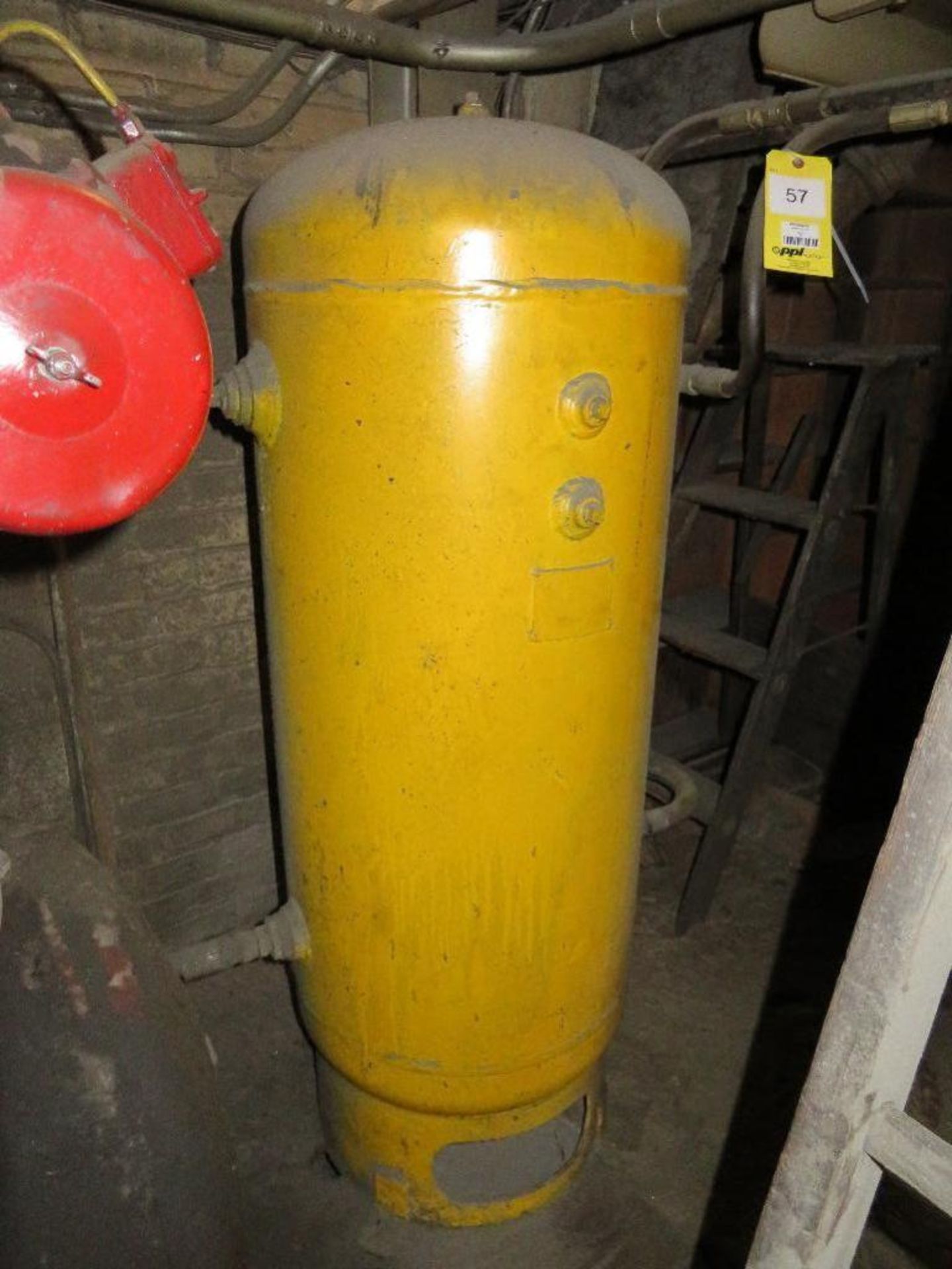 5 ft. High (est.) Vertical Air Receiver Tank