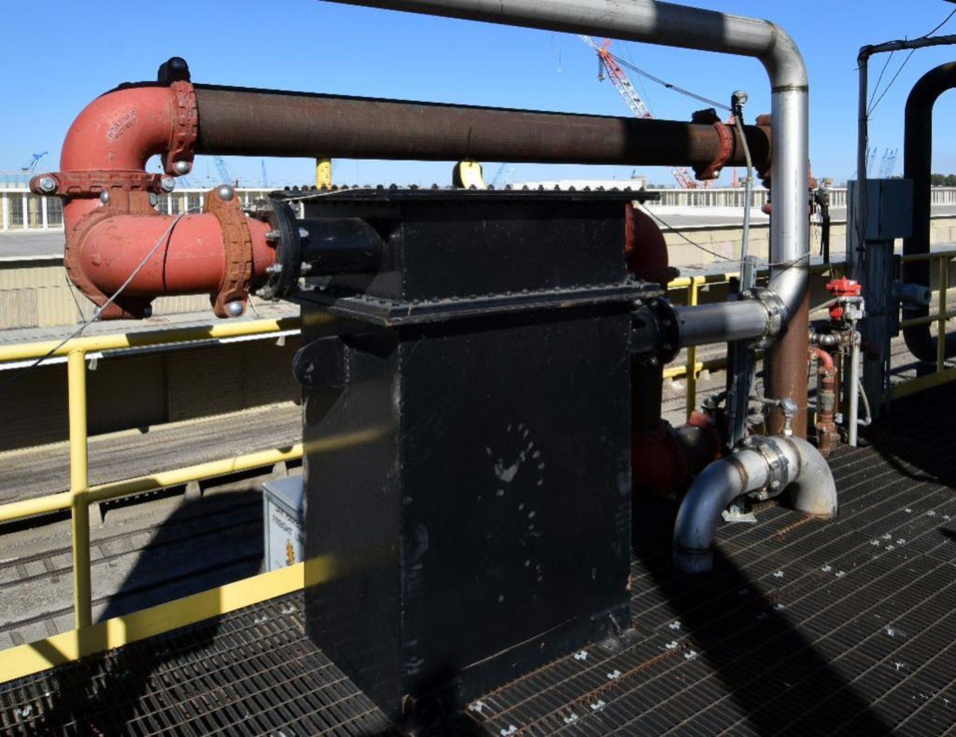 Overhead Condenser For Distillation Column. - Image 2 of 5