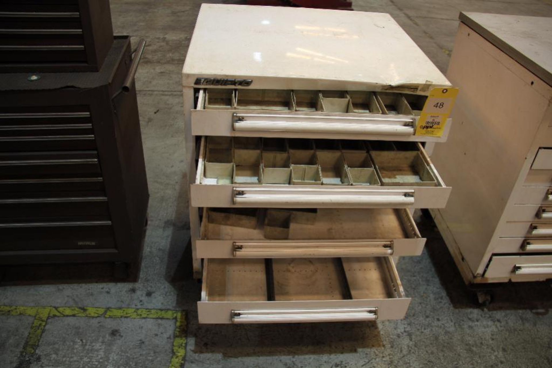 Equipto 9-Drawer Tool Storage Box - Image 2 of 2