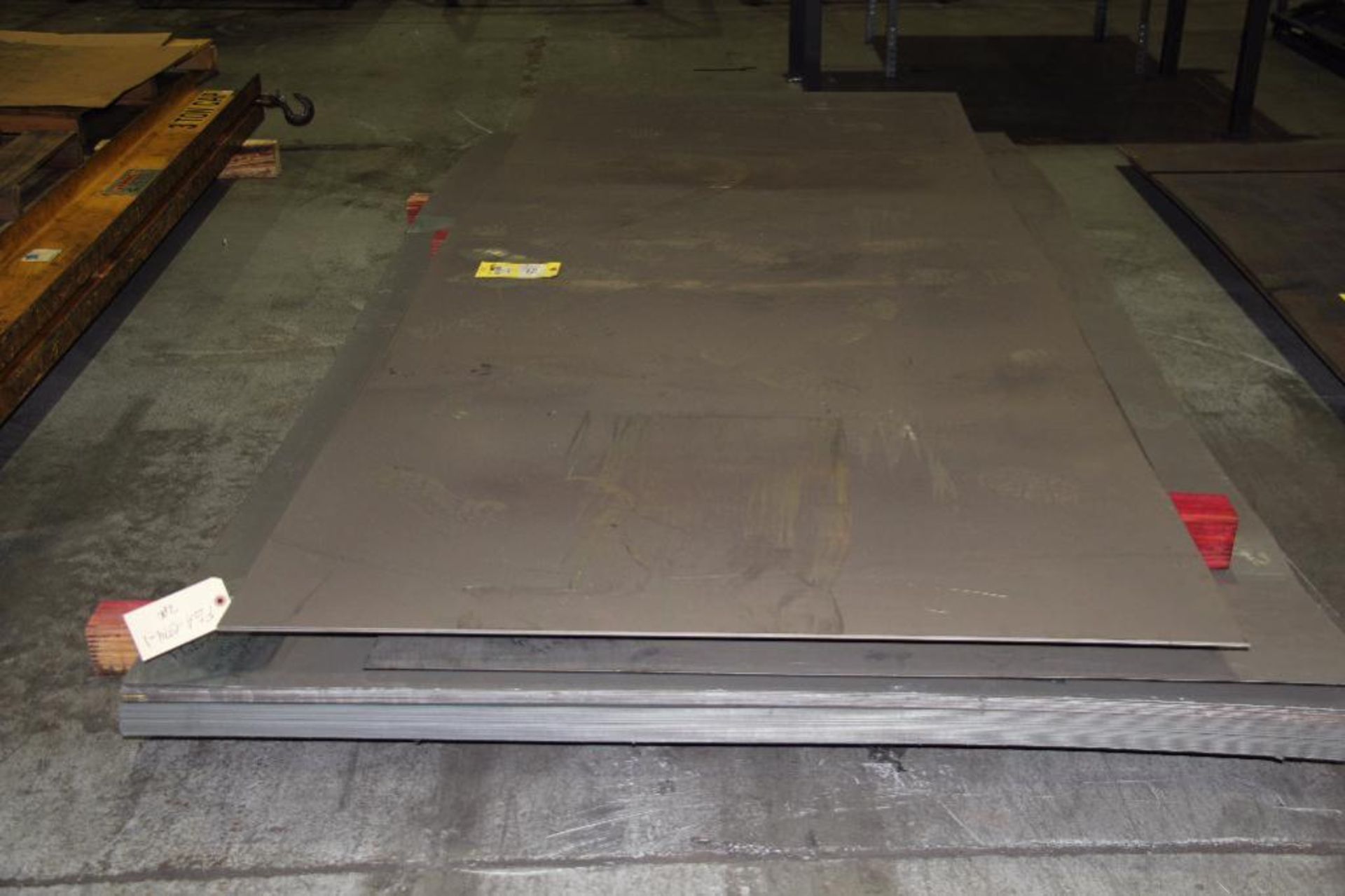 LOT: (2) Sheets .074 in. x 48 in. x 120 in. Galvanized Stock, (34) Sheets .074 in. x 60 in. x 120