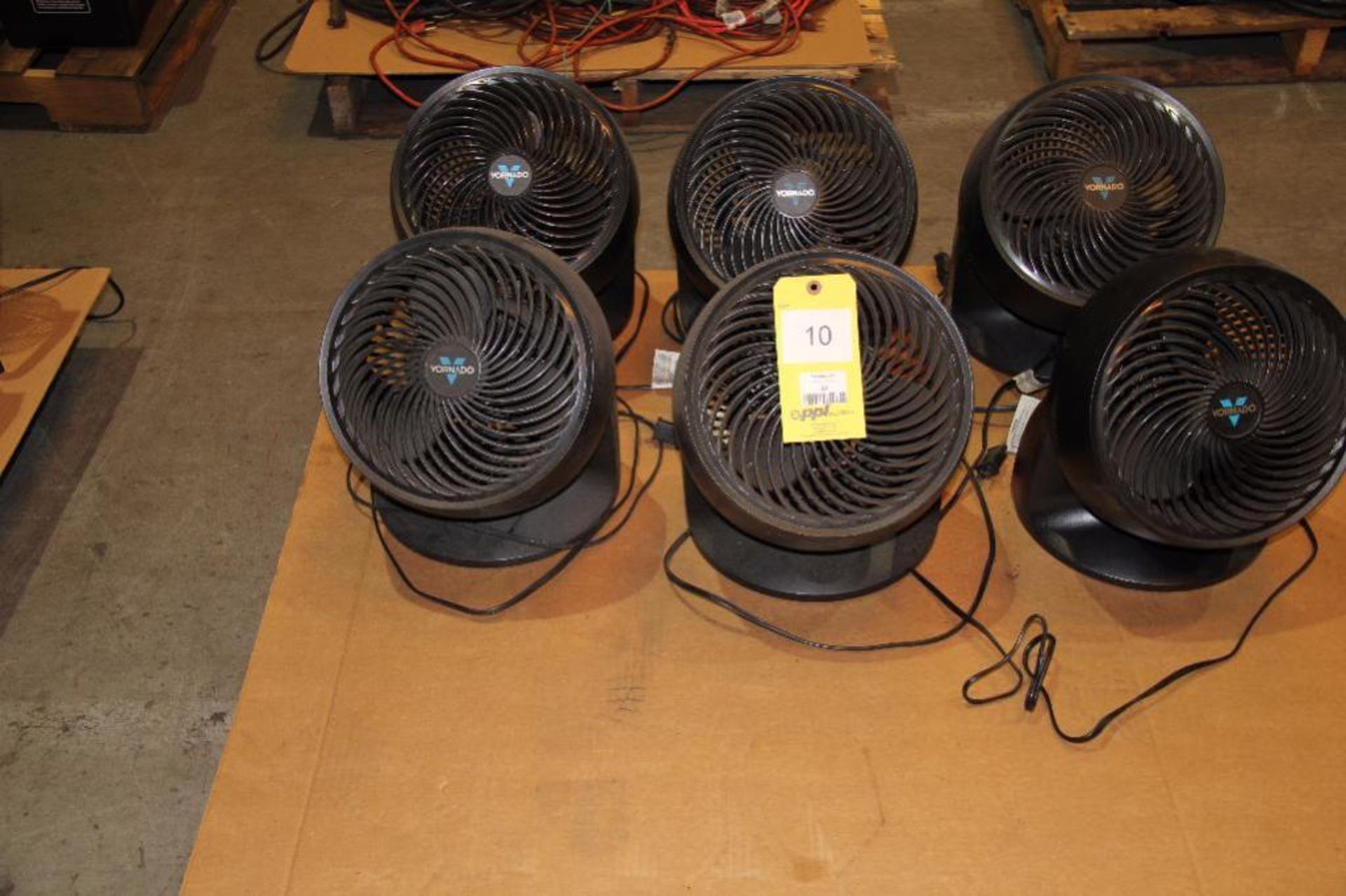 LOT: (6) Vornado Fans