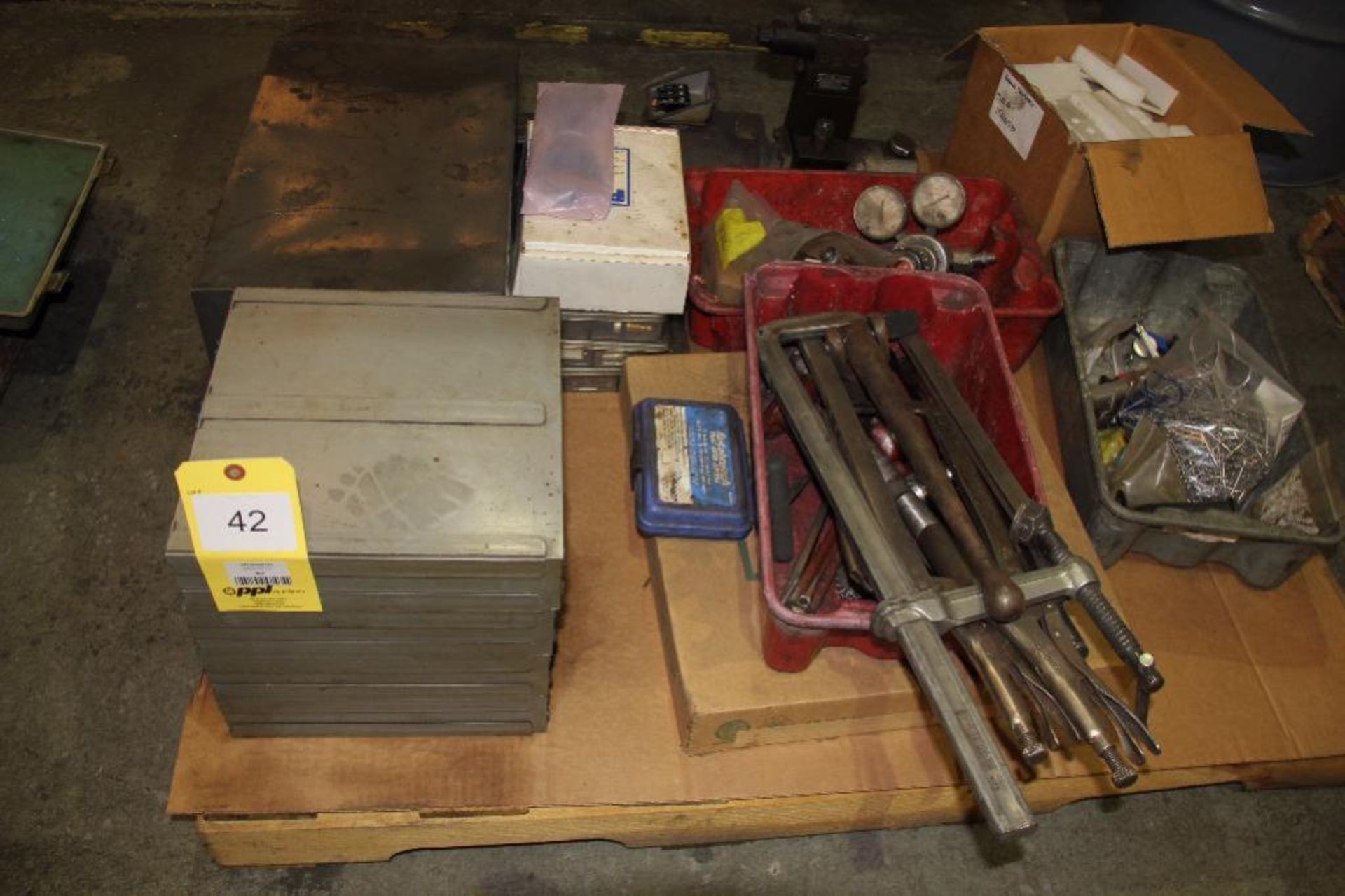 LOT: Fastener Cabinets, Clamps, etc. - Image 2 of 2