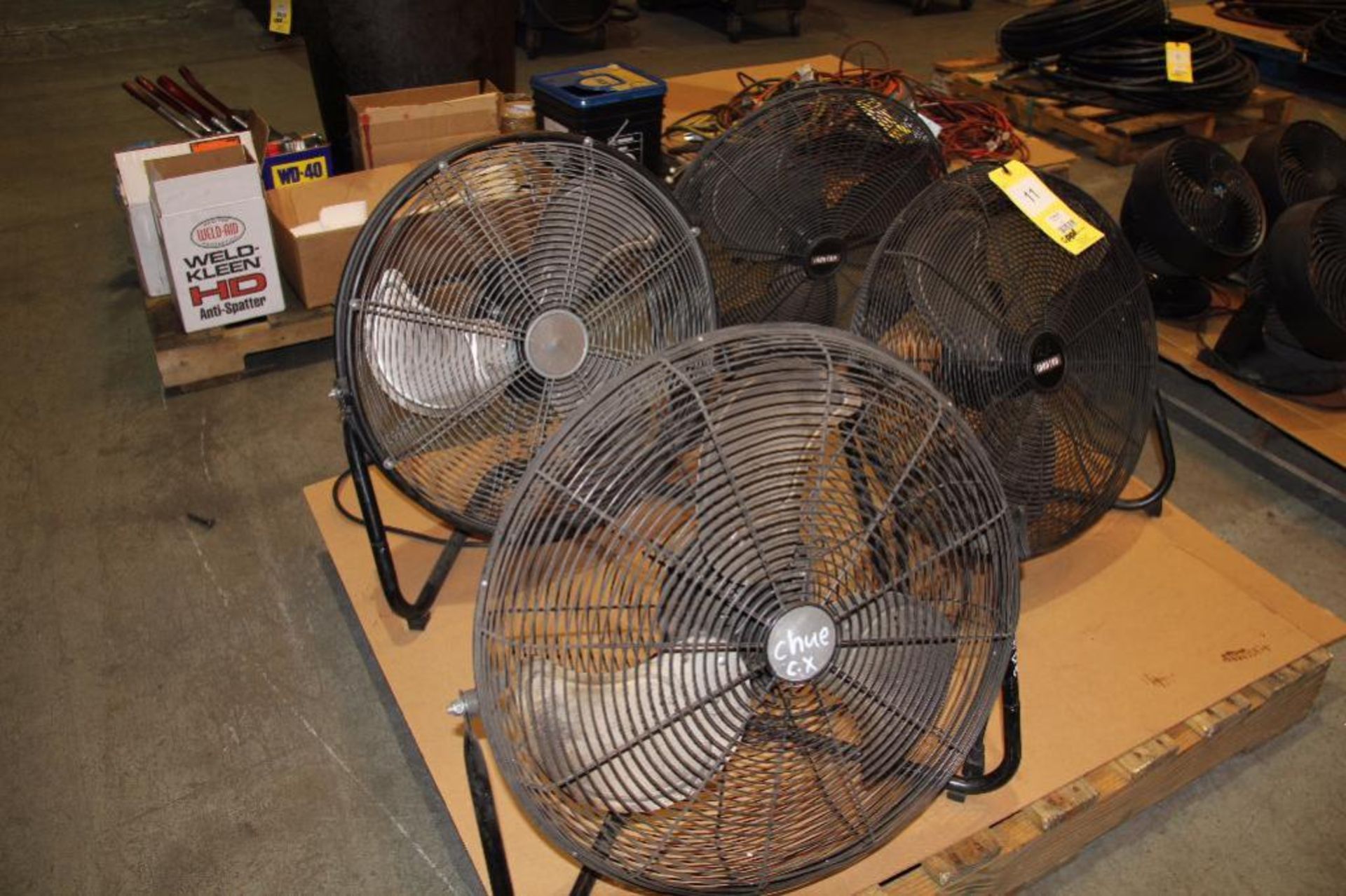 LOT: (4) Irontron Shop Fans - Image 2 of 2