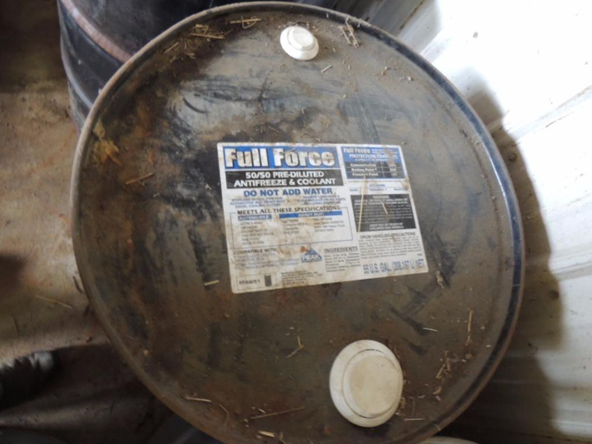 55 Gallon Drum Full Force 50/50 Pre-Diluted Anti-Freeze