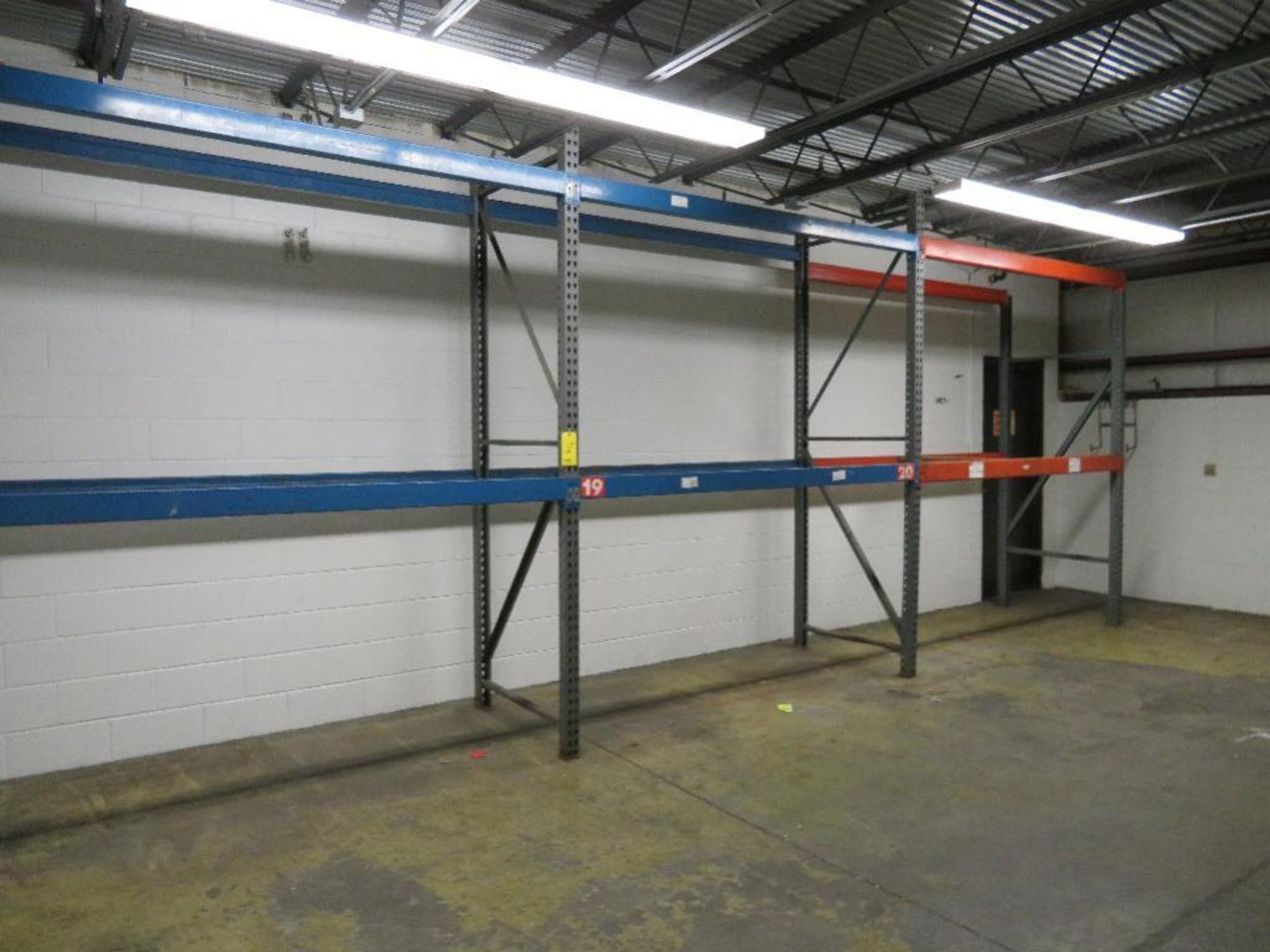 LOT: (11) Sections Pallet Rack, 8 ft. x 8 ft. x 36 in., Most with Wire Decking - Image 2 of 2