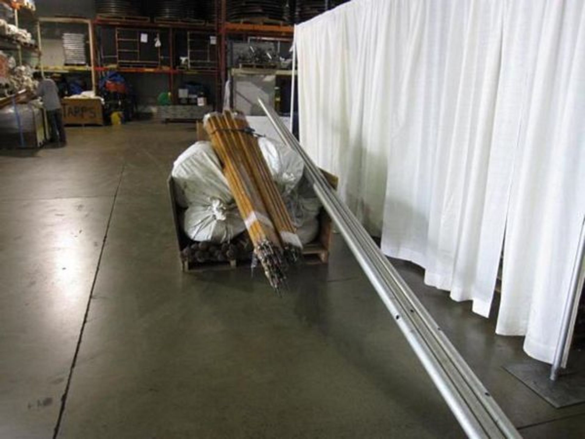 Anchor Industries 30 ft. x 70 ft. Standard Pole Tent, (2) 30 ft. x 15 ft. Ends, (2) 30 ft. x 20 ft.