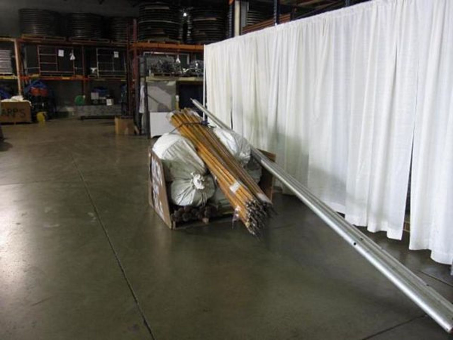 Anchor Industries 30 ft. x 70 ft. Standard Pole Tent, (2) 30 ft. x 15 ft. Ends, (2) 30 ft. x 20 ft.