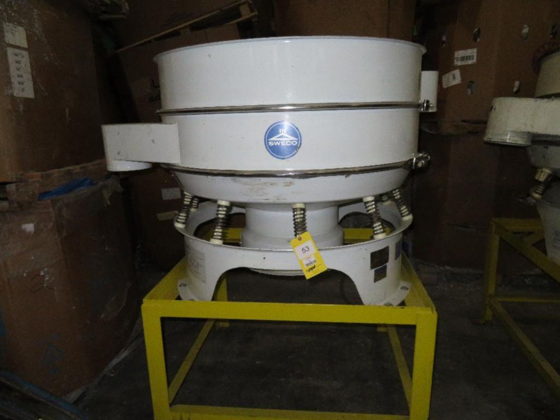 Sweco 2-Stage Vibratory Separator Model MX48C88TLWC, S/N 091319-A03/15