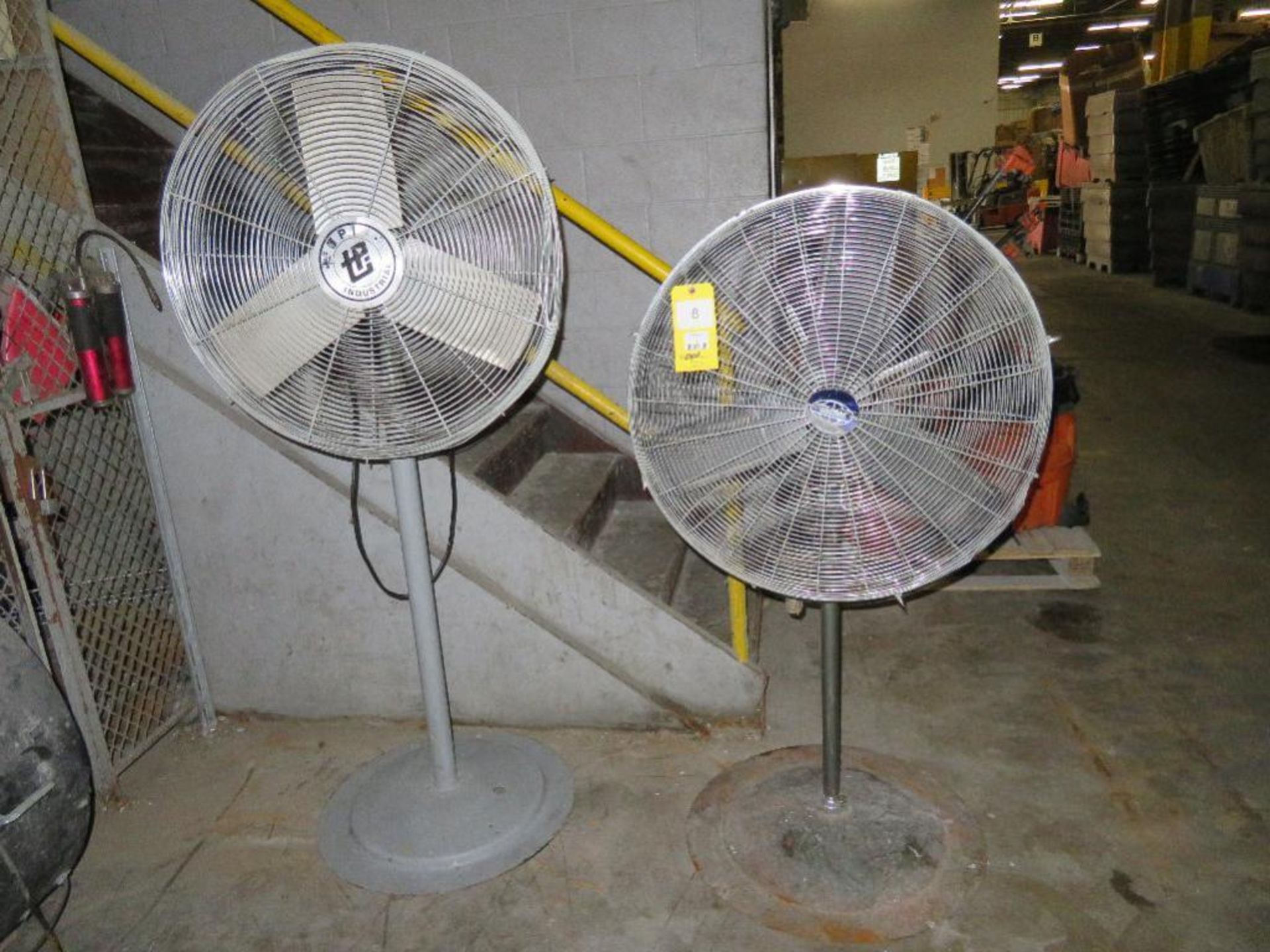 LOT: (2) Pedestal Fans