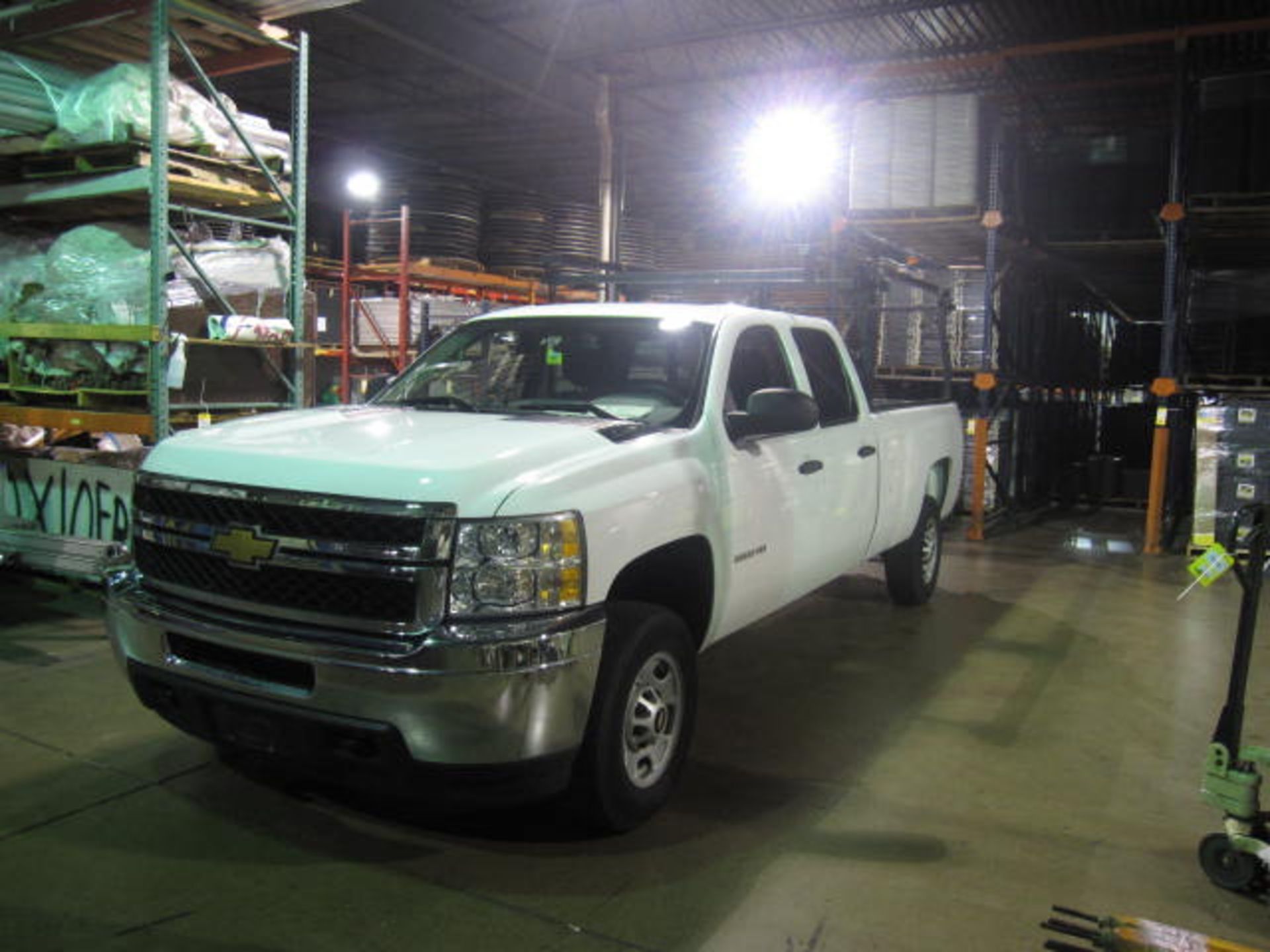 2014 Chevrolet Crew Cab Pick-up Truck, with Rack & Lift Gate, 2500 HD, VIN 1GC1CVCG3EF109011, 32,799