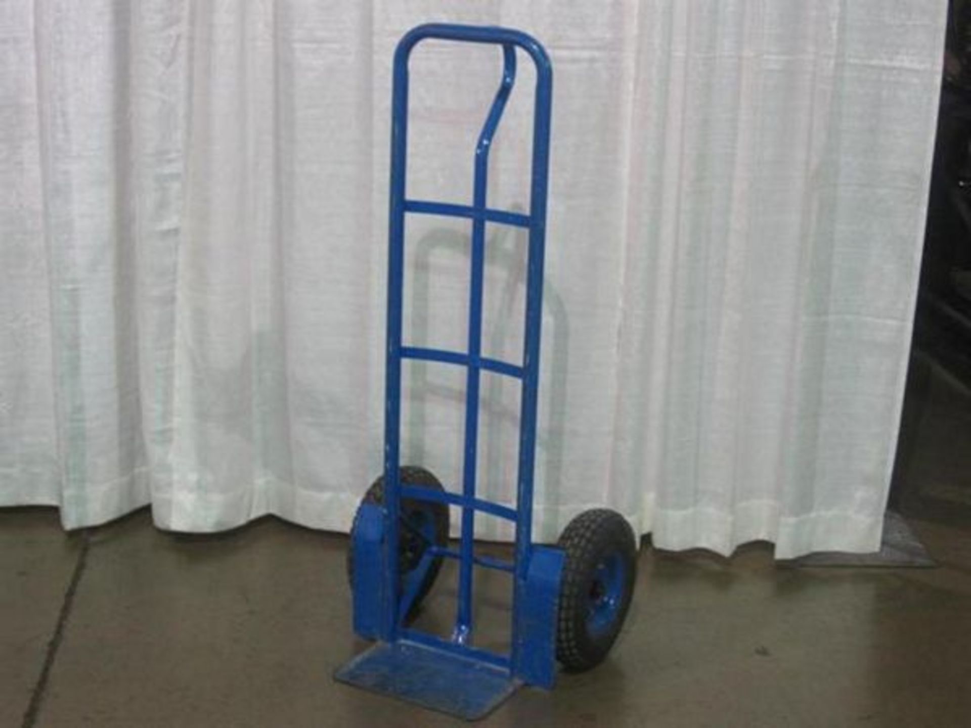 Blue 2-Wheel Dolly, Big Wheels