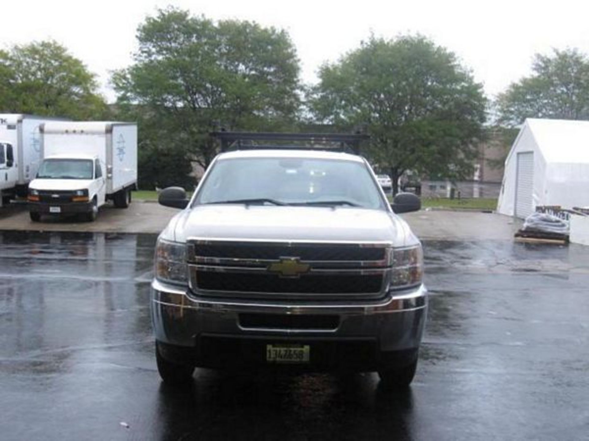 2014 Chevrolet Crew Cab Pick-up Truck, with Rack & Lift Gate, 2500 HD, VIN 1GC1CVCG3EF109011, 32,799 - Image 3 of 12