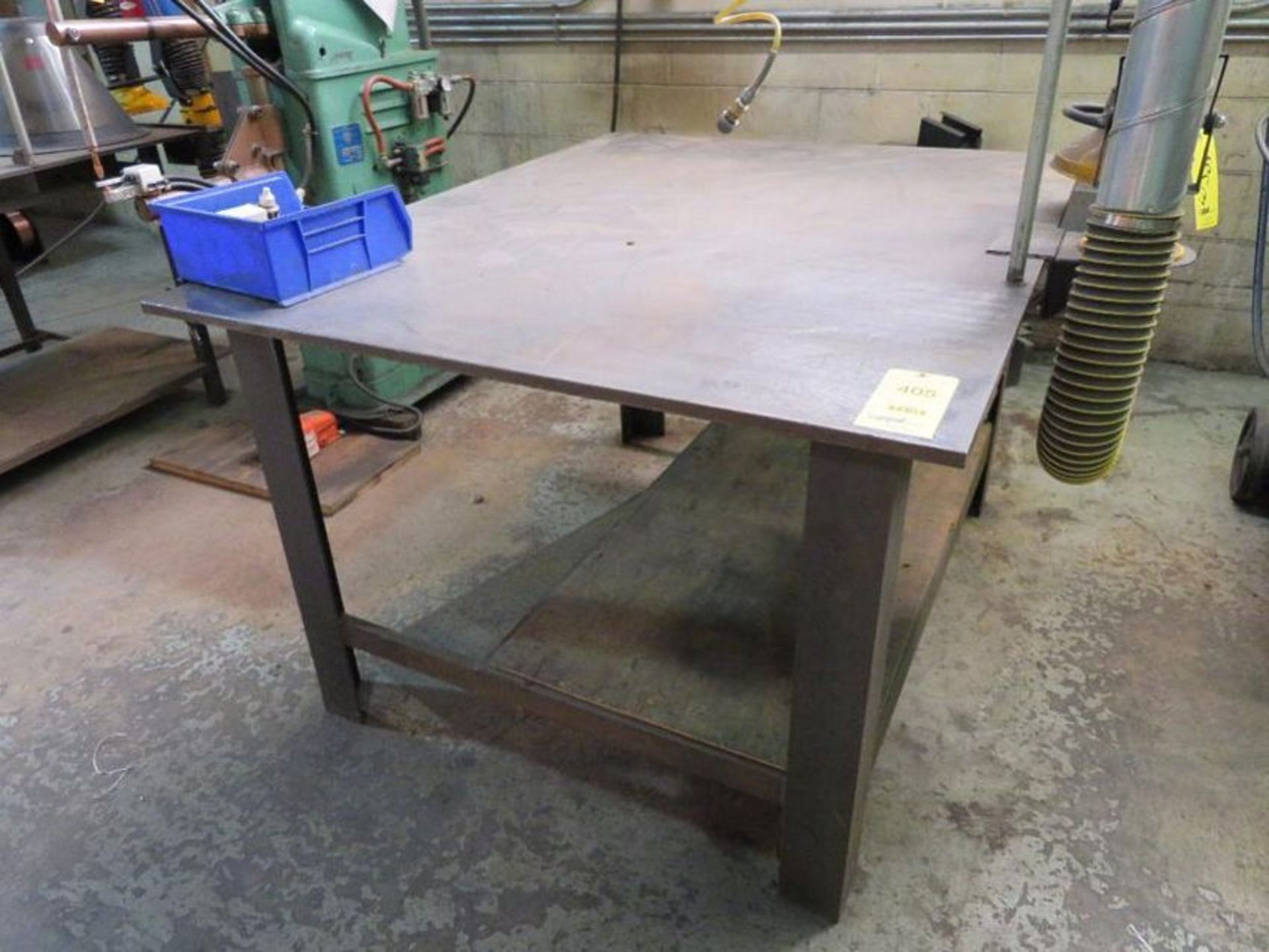 48 in. x 60 in. Steel Fabrication Table (Building #3)
