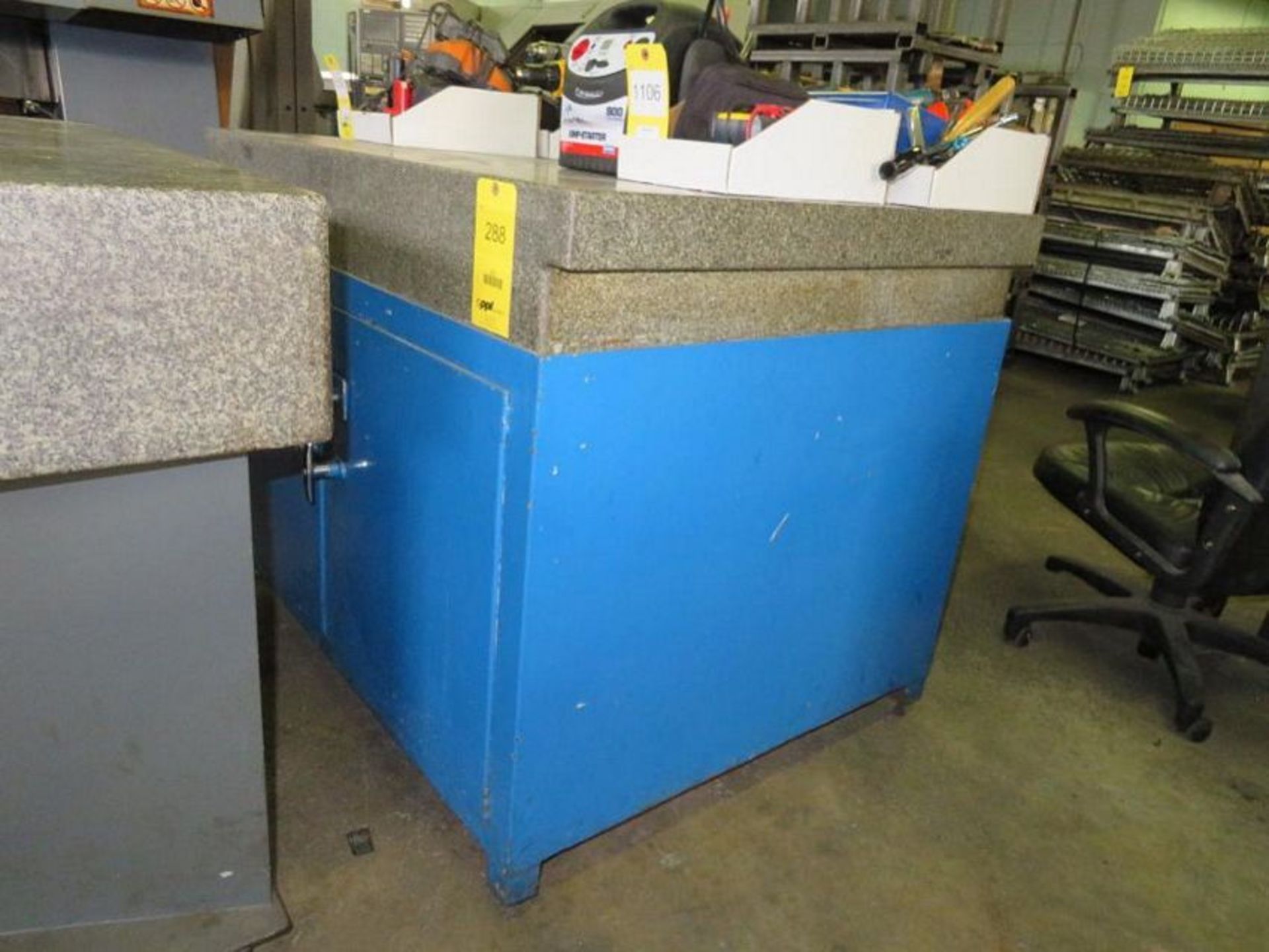 36 in. x 48 in. x 8 in. Granite Surface Plate on Steel Stand (Building #2)
