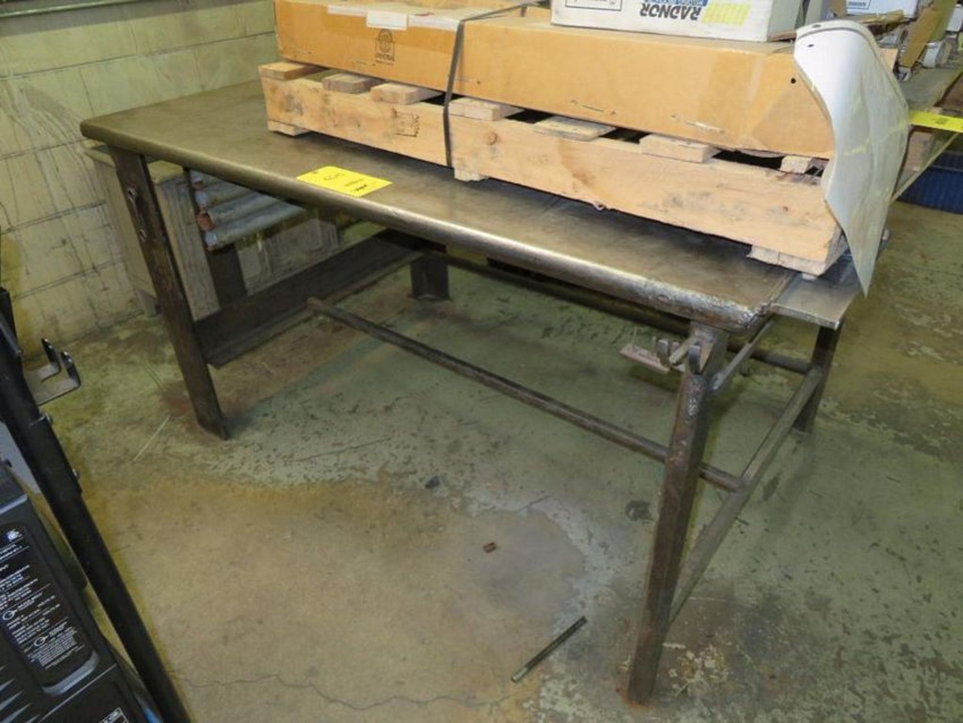 44 in. x 60 in. Steel Fabrication Table (Building #3)