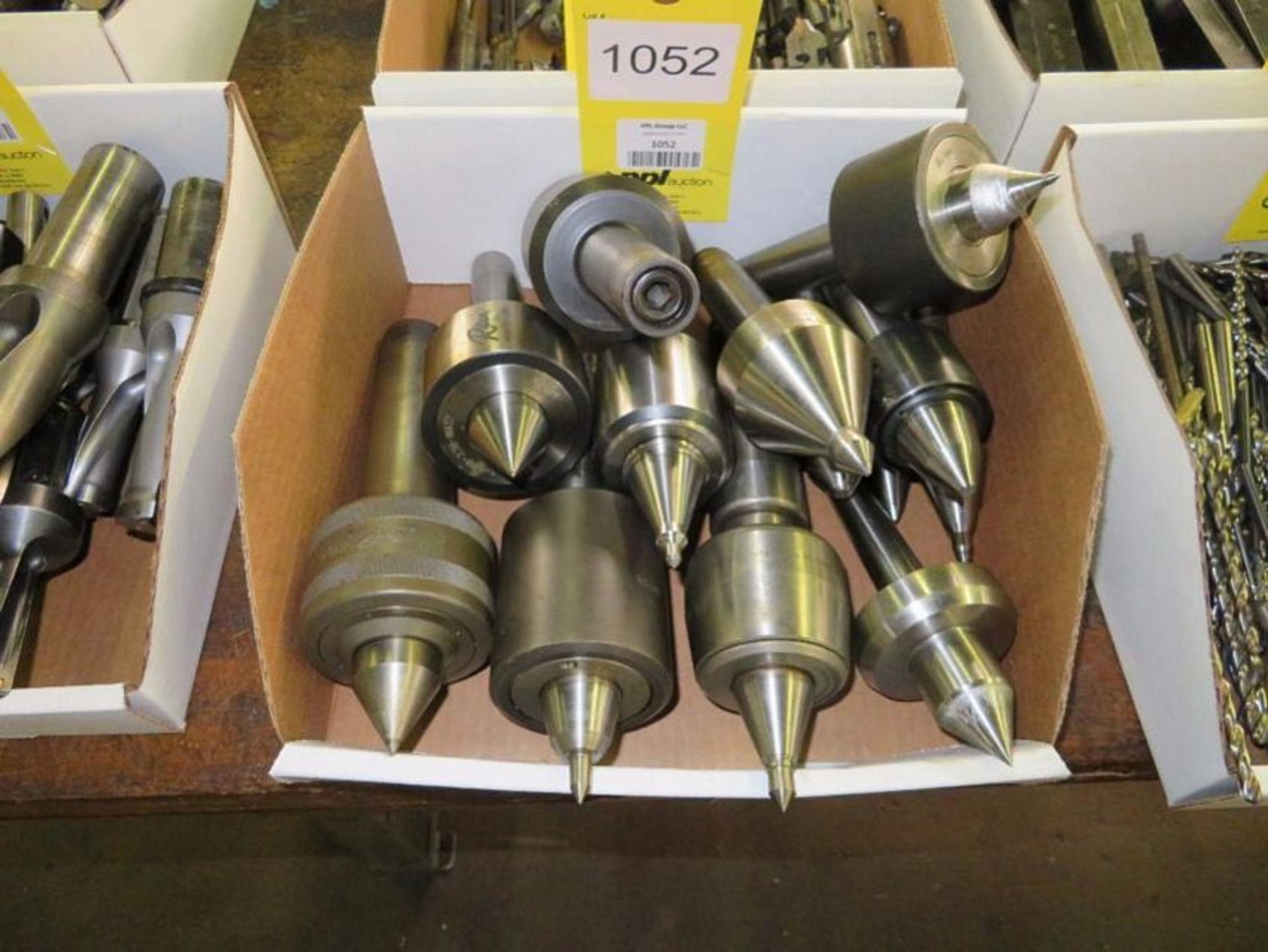 LOT: Assorted Lathe Centers (Building #1)