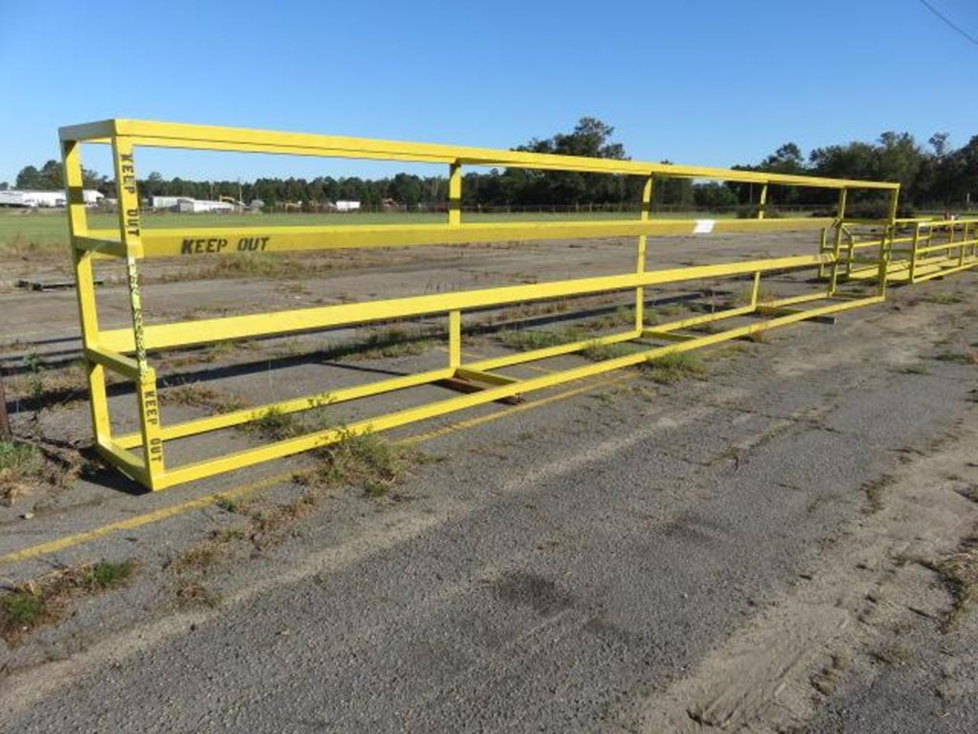 6 ft. Wide x 40 ft. Long Coil Rack (no coils)