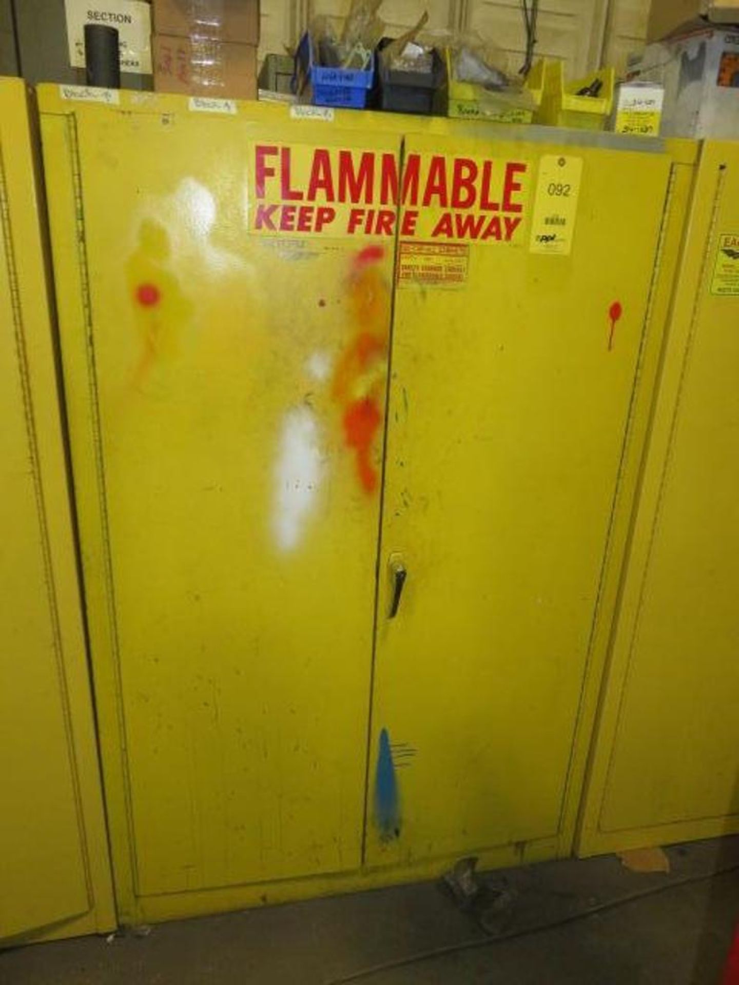 Secur-All 60 Gallon Safety/Flammable Storage Cabinet Model P-160