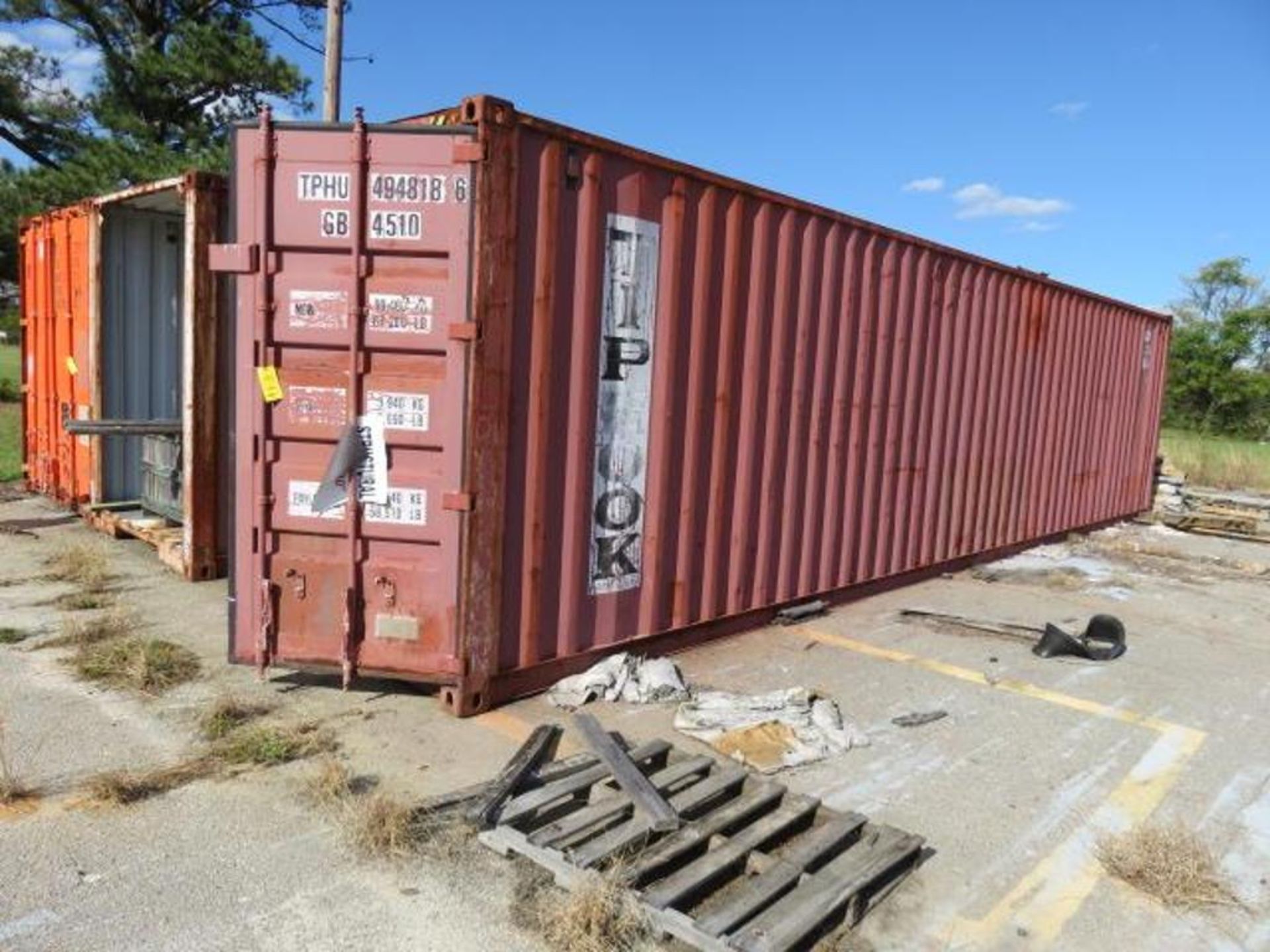 40 ft. Conex Shipping Container