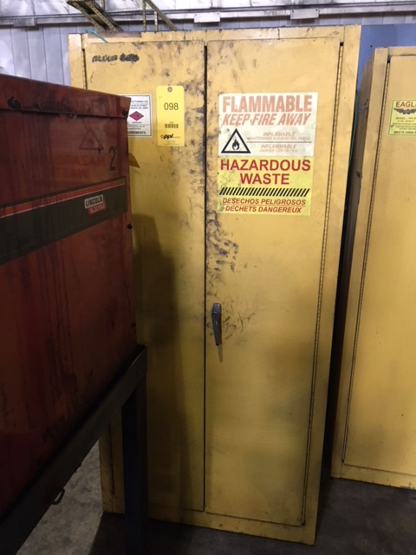 Eagle 55 Gallon Safety/Flammable Storage Cabinet Model 1926