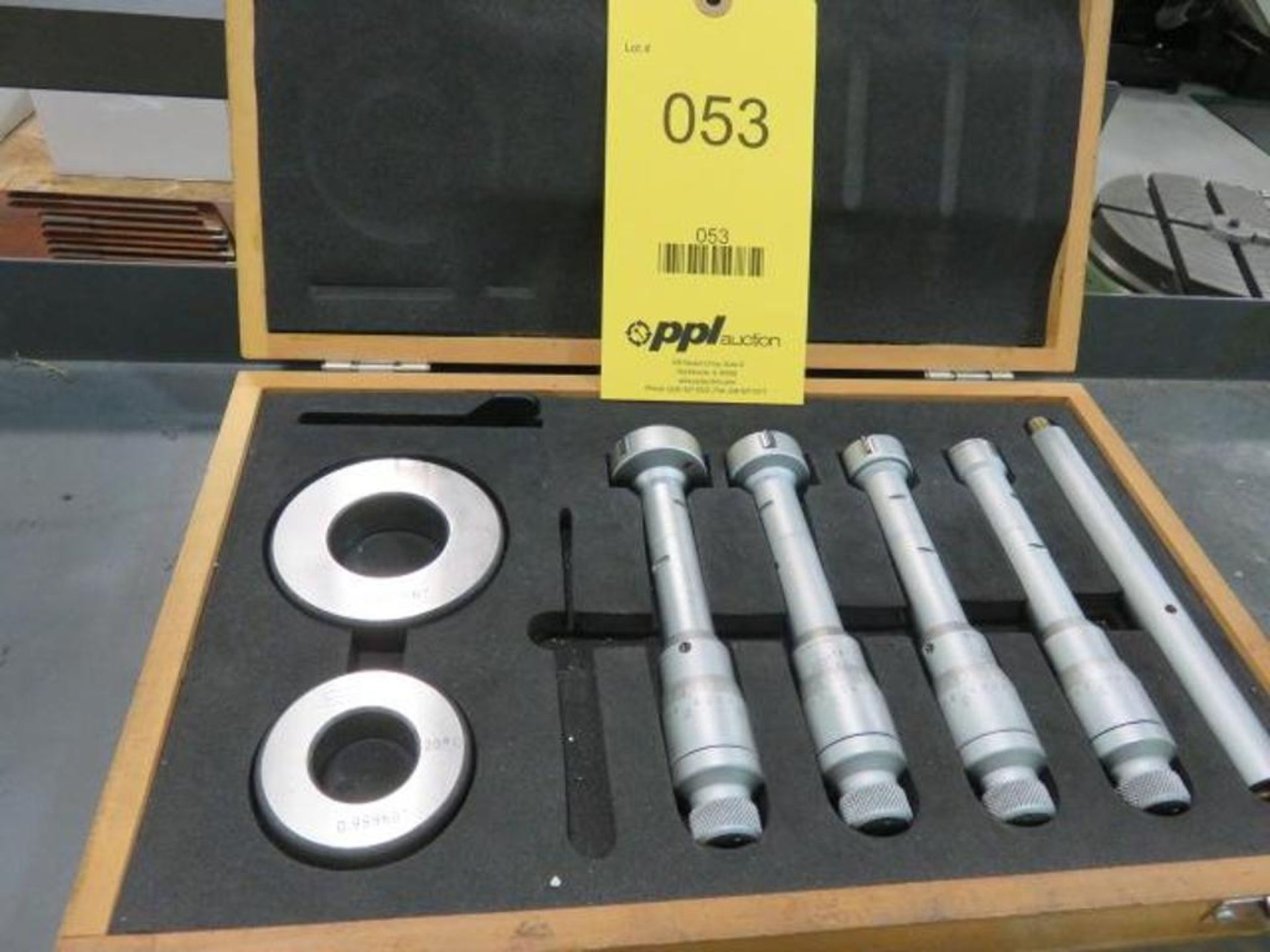 4-Piece SPI Internal Micrometer Set