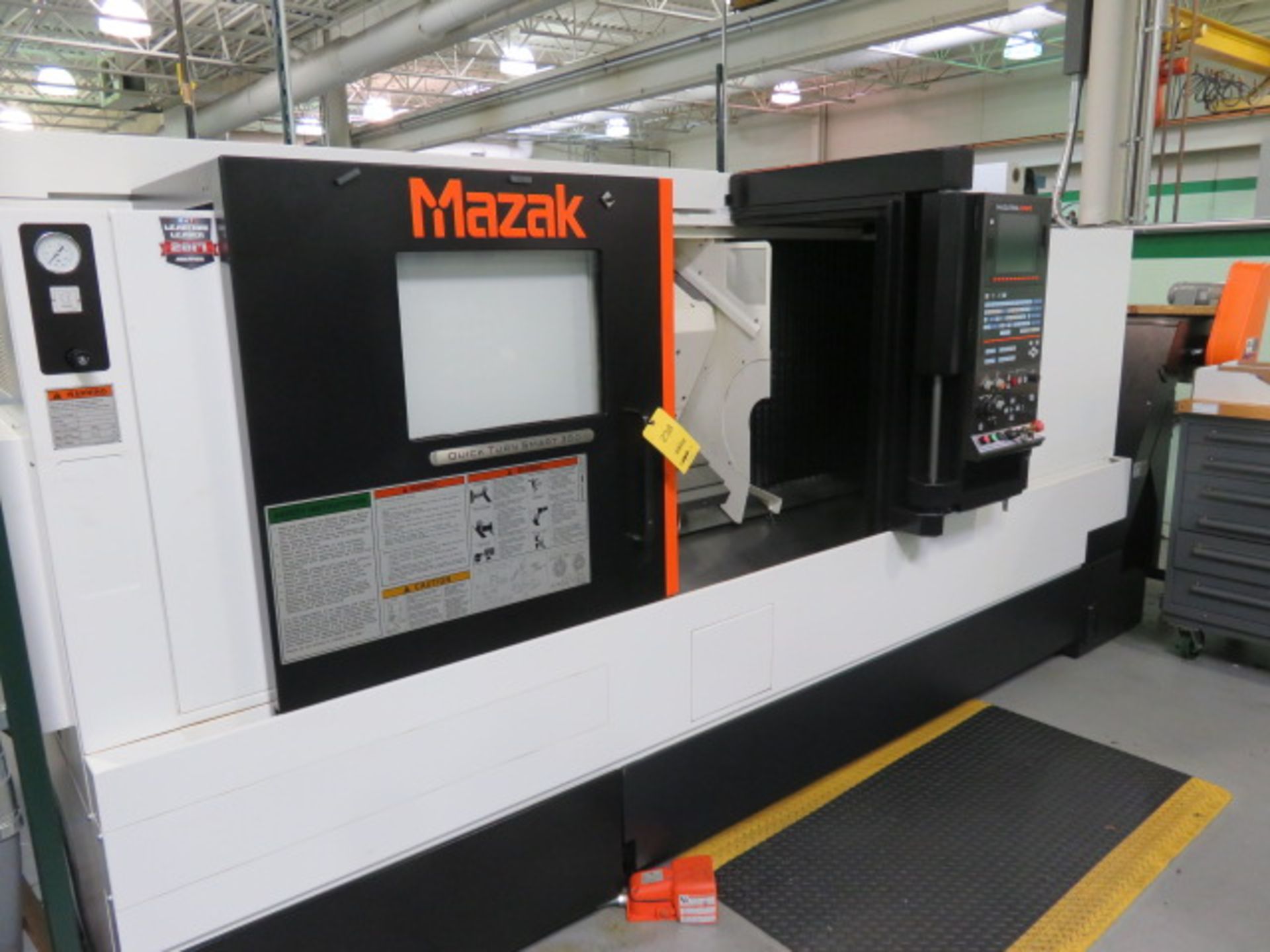 Mazak 2-Axis CNC Turning Center Model QuickTurn Smart-350, S/N 273262 (2016), 26 in. Swing, 60 in. B
