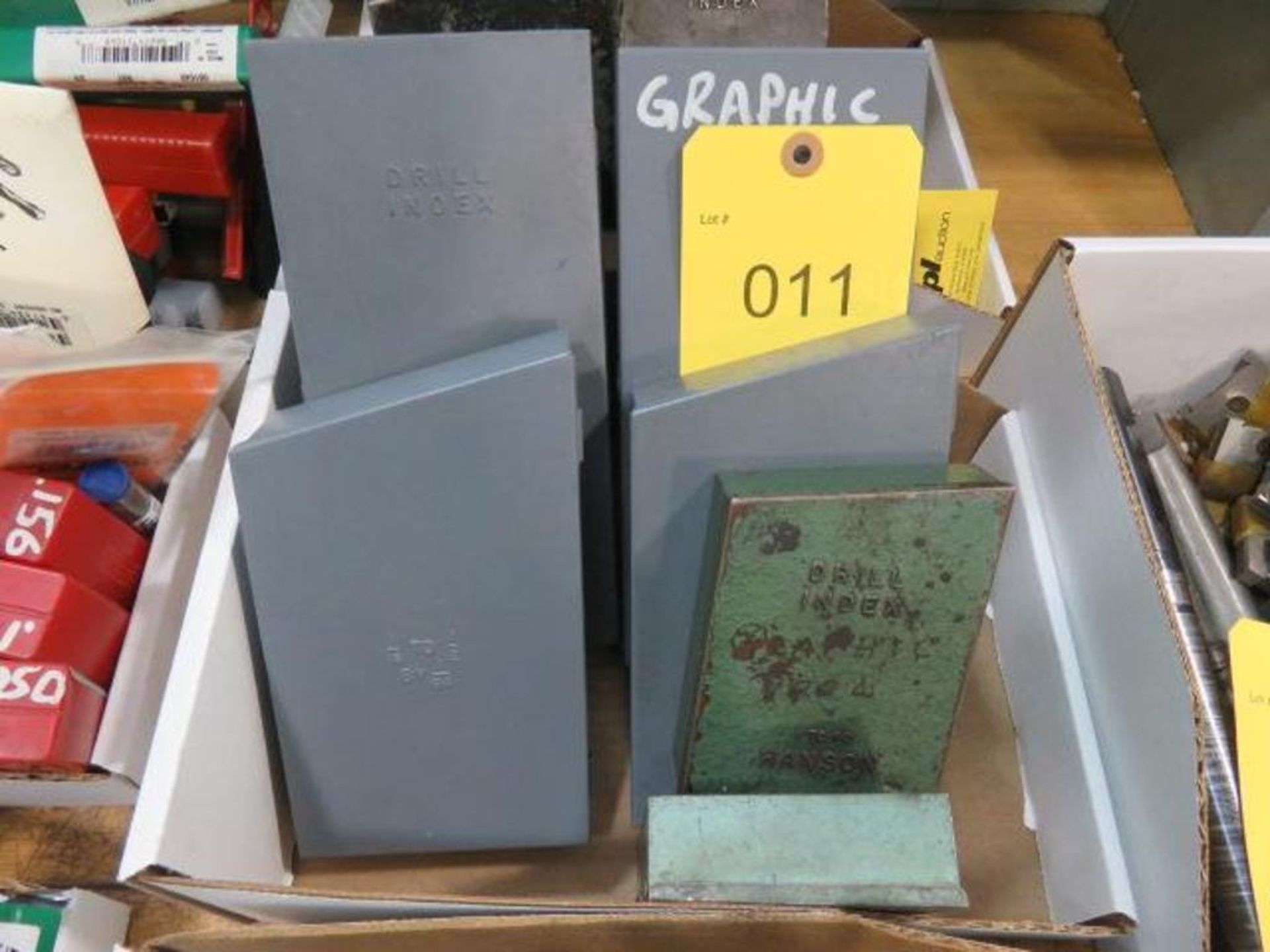 LOT: (6) Assorted Drill Indexes in (1) Box