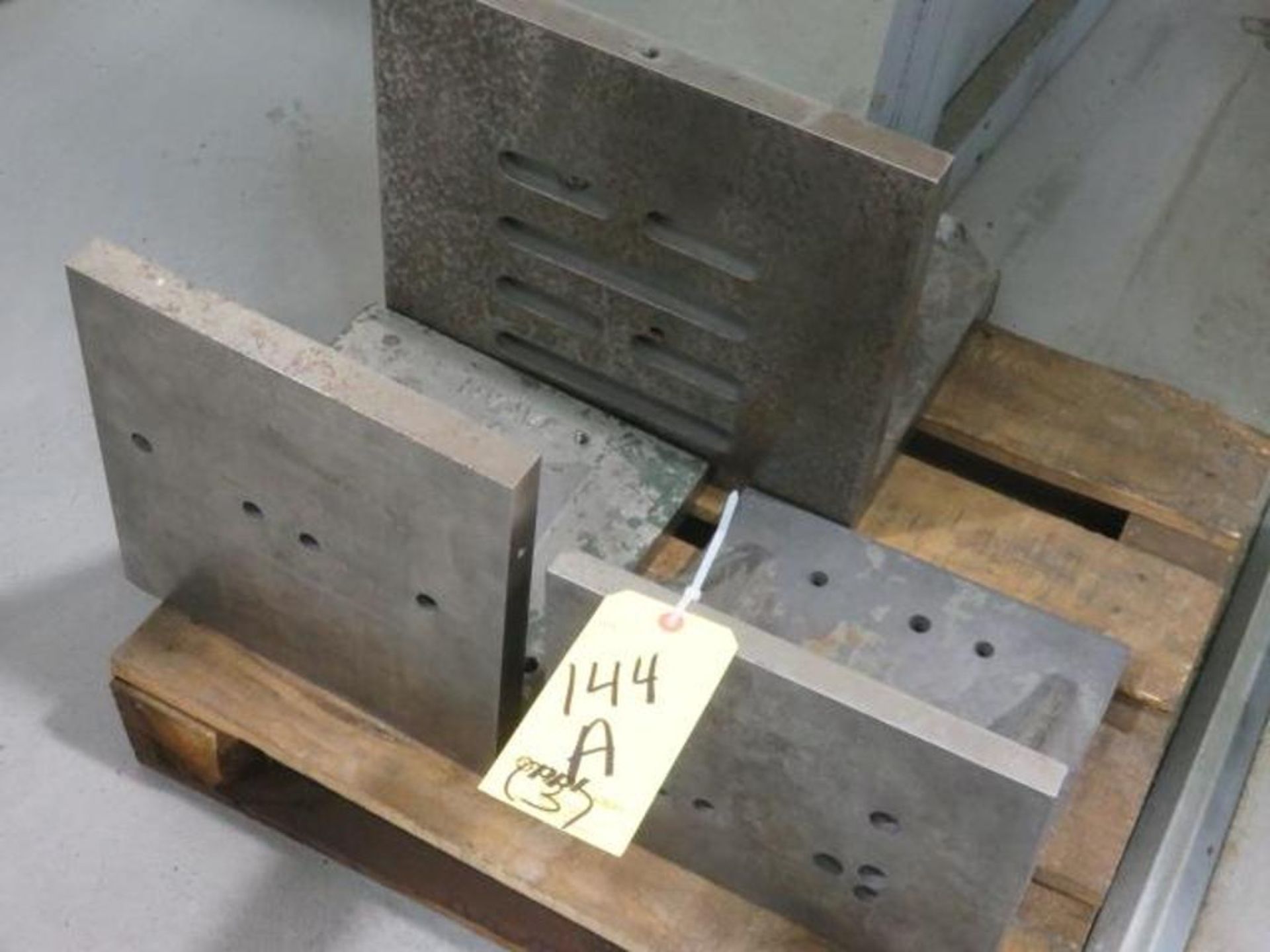 LOT: (3) Assorted Angle Plates