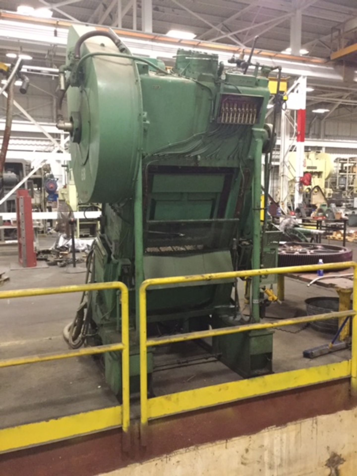 60 Ton Minster Model P2-60 Slant Back Press, s/n: P2-60-20643, New: 1972, 32" x 25" bolster, 100 - - Image 3 of 3