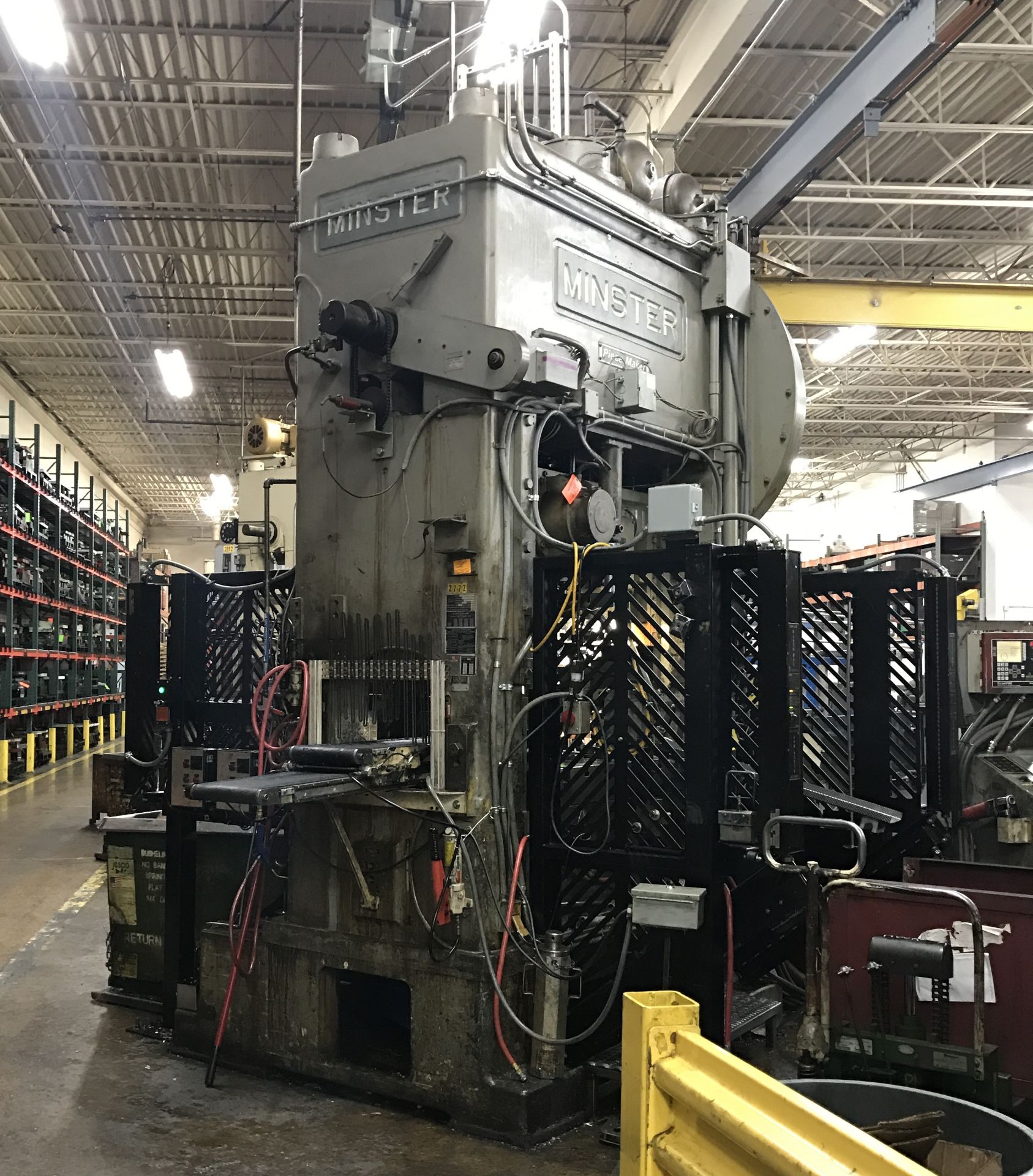 150 Ton Minster Model P2-150-54 Straight Side Press, s/n: 23199, Year: 1978, 6" Stroke, 23" Shut