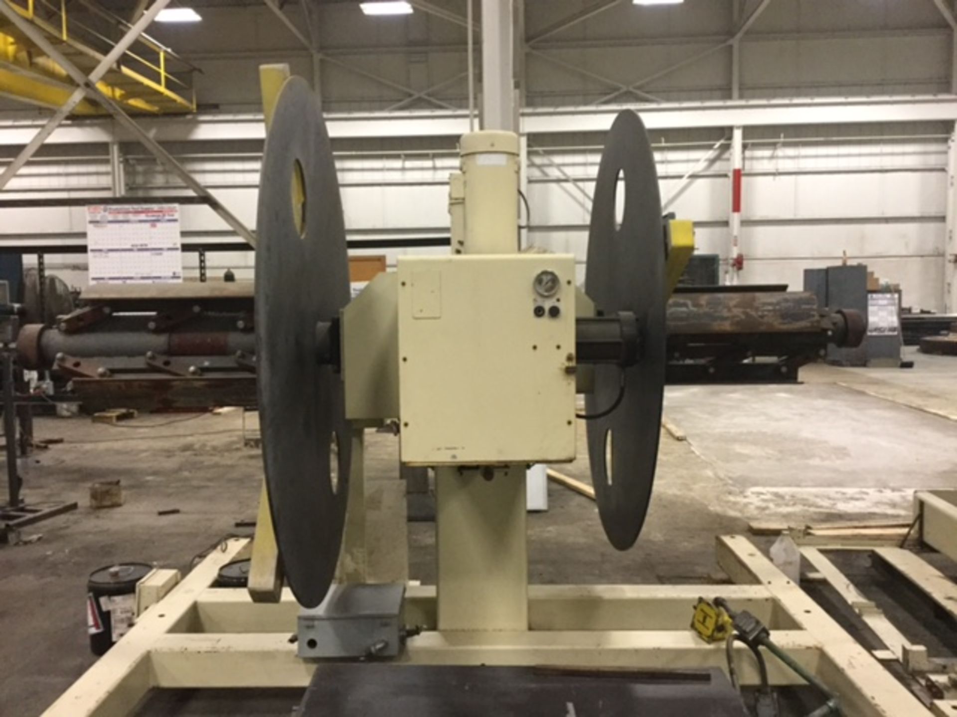 Rapid Air Double End Coil Reel, Model: RSA6024, s/n: 108979, 6000# capacity per side, 24" wide, - Image 2 of 3