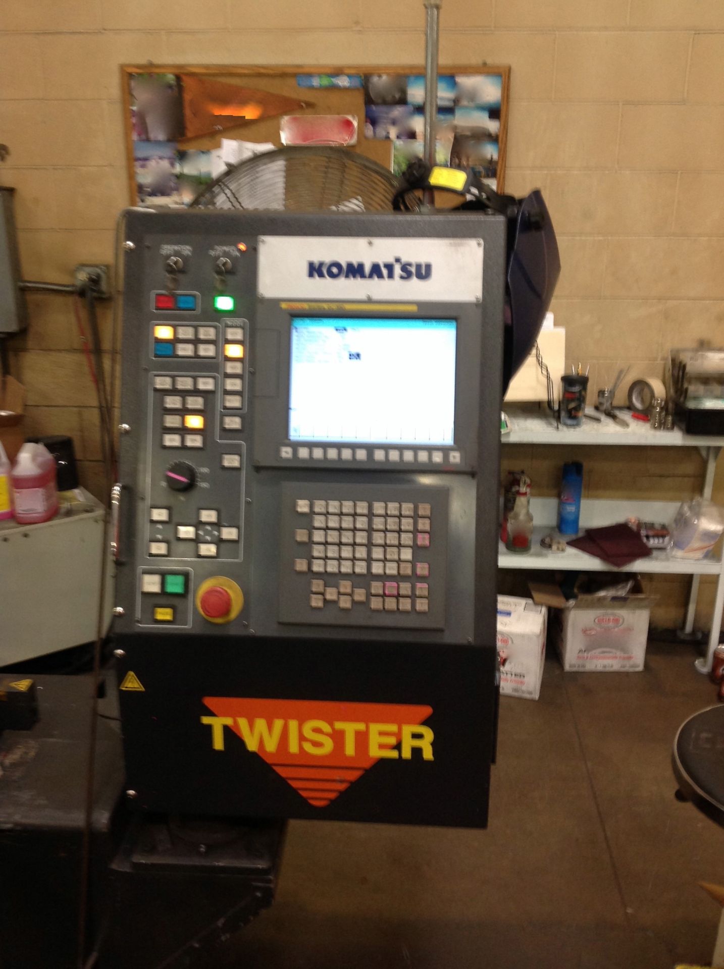 Komatsu CNC 6' x 12' Twister Fine Plasma Cutting System, s/n: 60017, Year: 2012, Model TFP 3062- - Image 3 of 3