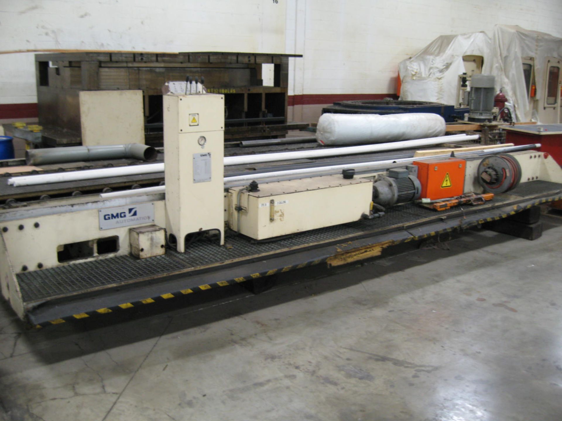 Schuler 205" x 85" Die Transfer Cart, New 1999, s/n: 310-1001, Max tool weight: 132,277#, 20.15" - Image 2 of 9