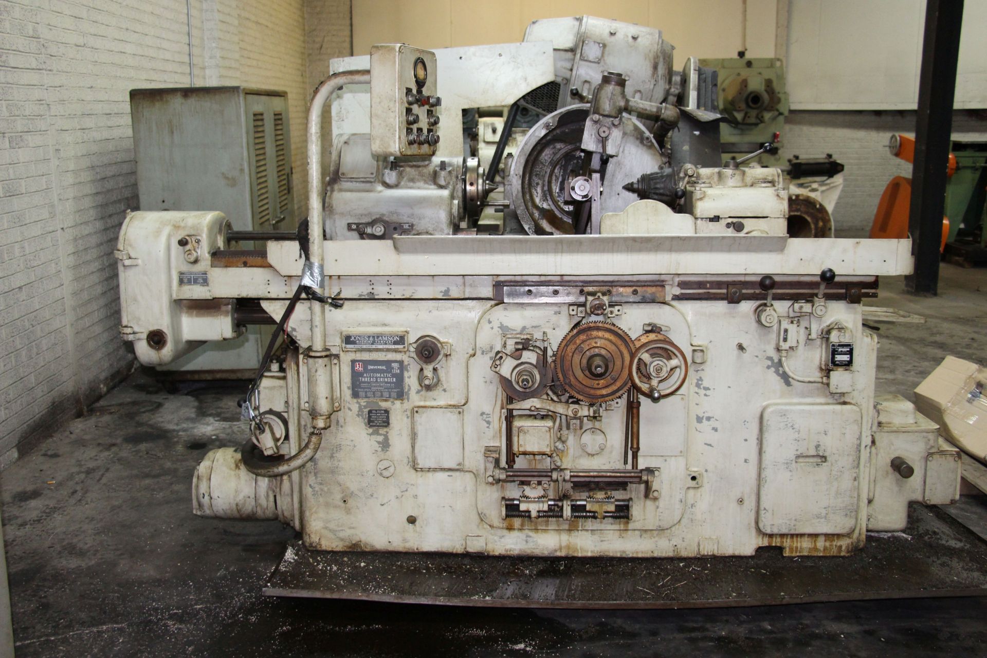 Jones & Lamson Automatic Thread Grinder, model - 1245, 20 hp,, serial number - 120614