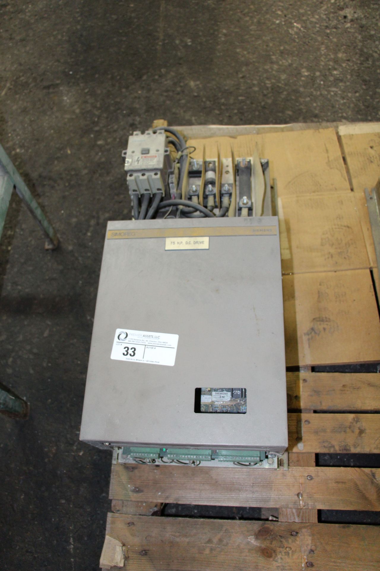 Siemens DC drive, part - A1-106-110-503A, serial number - 0290123AIQ010