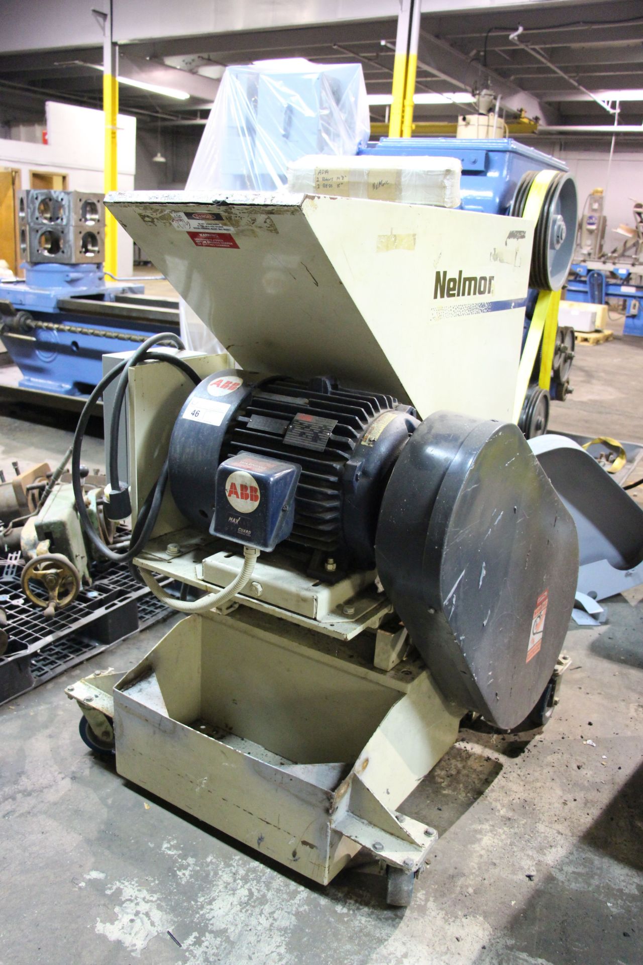 Nelmor granulator, 15 hp, model - 61215P1G1215P1, serial number - 950336067