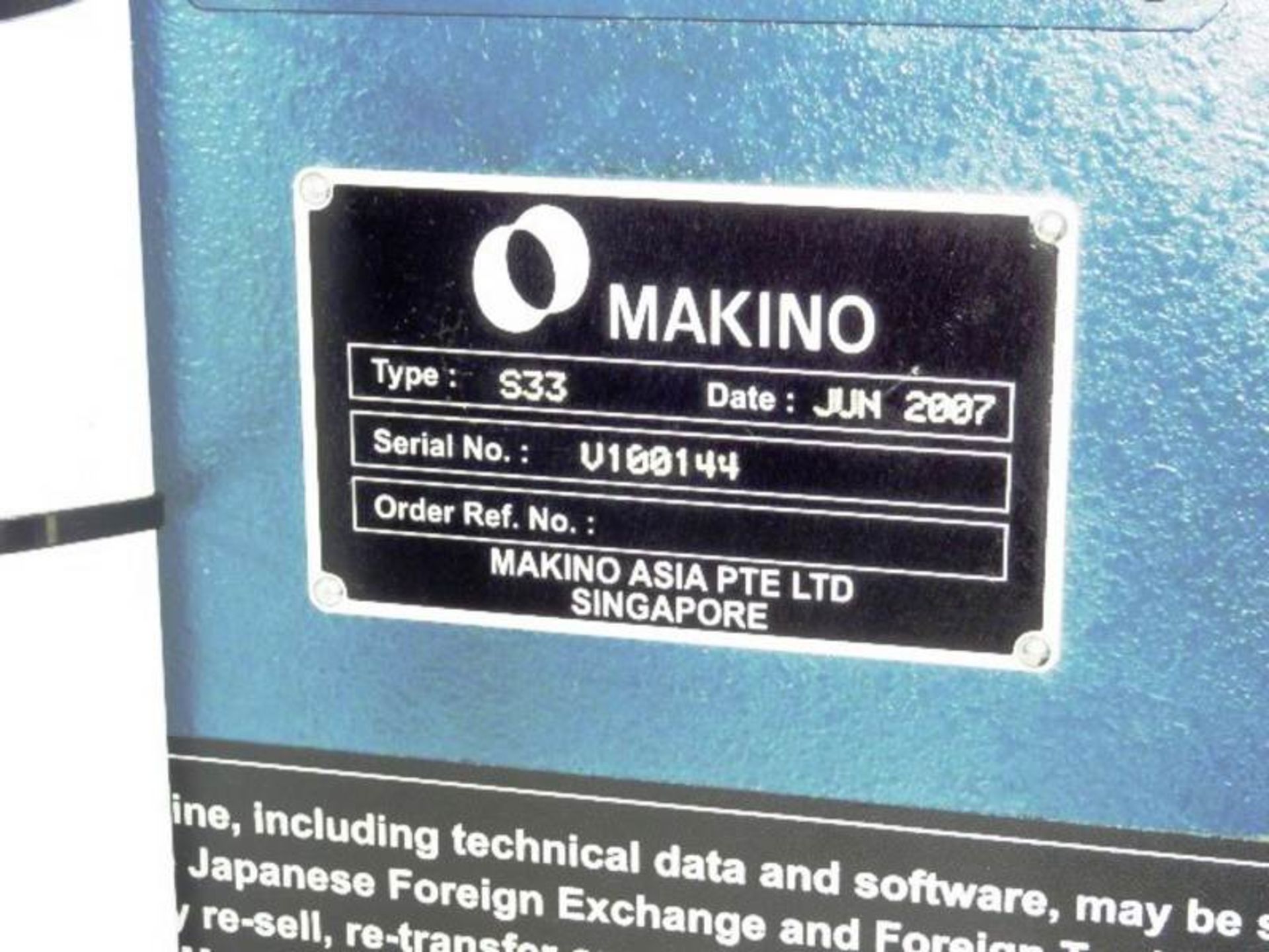 Makino S33-APC 3-Axis PRecision CNC Vertical Machining Center with Pallet Changer, S/N V100144, - Image 13 of 15